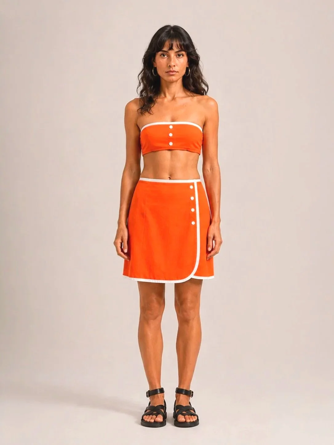 Jupe Dani Tangerine