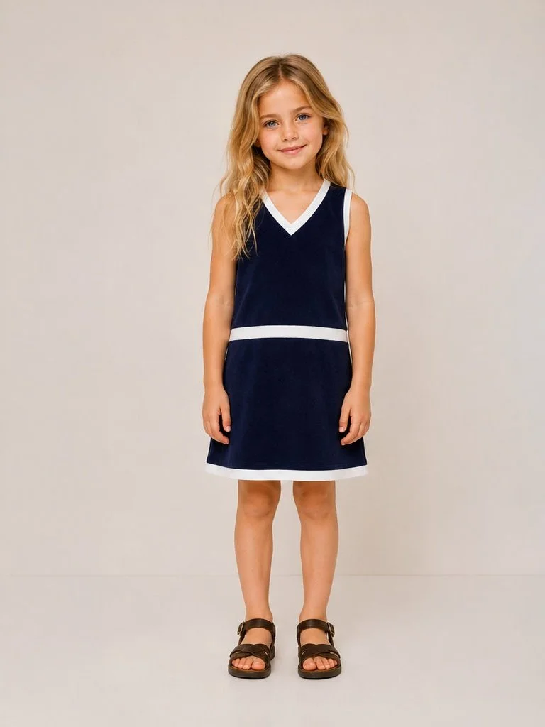 Robe Chris Kids Bleu Nuit