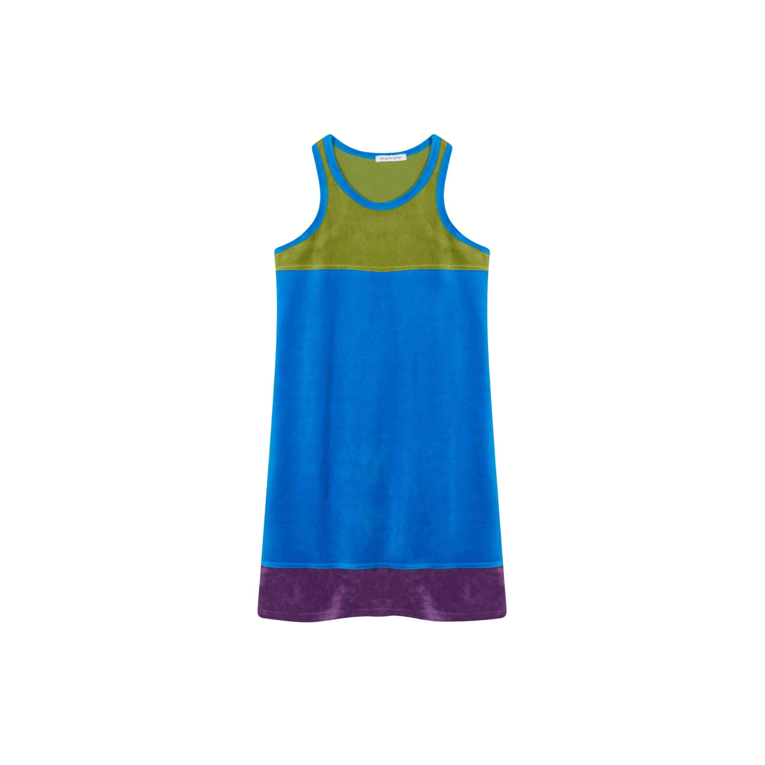 Robe Haydee Bleu Méditerranée