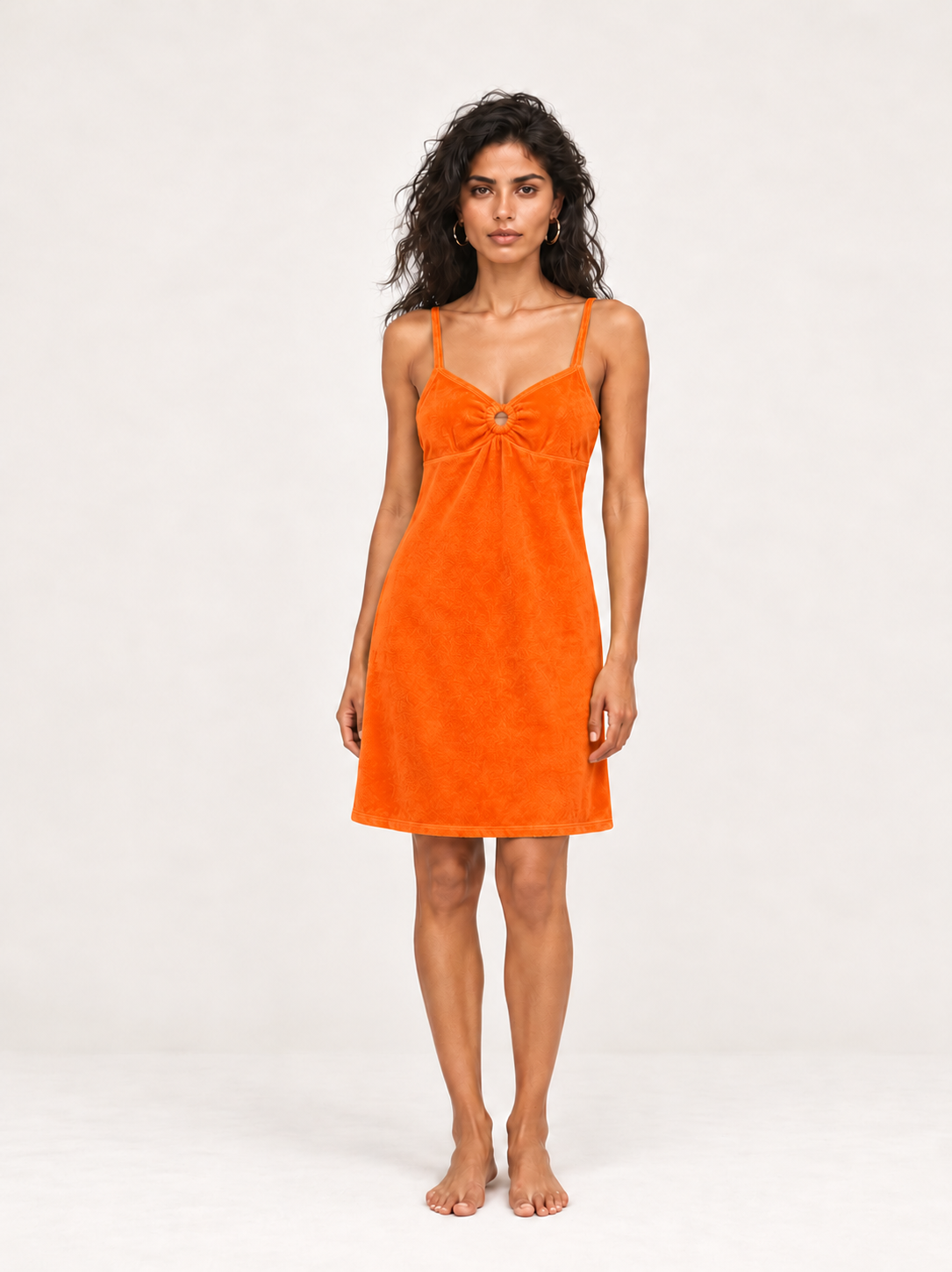 Robe Pénélope Tangerine