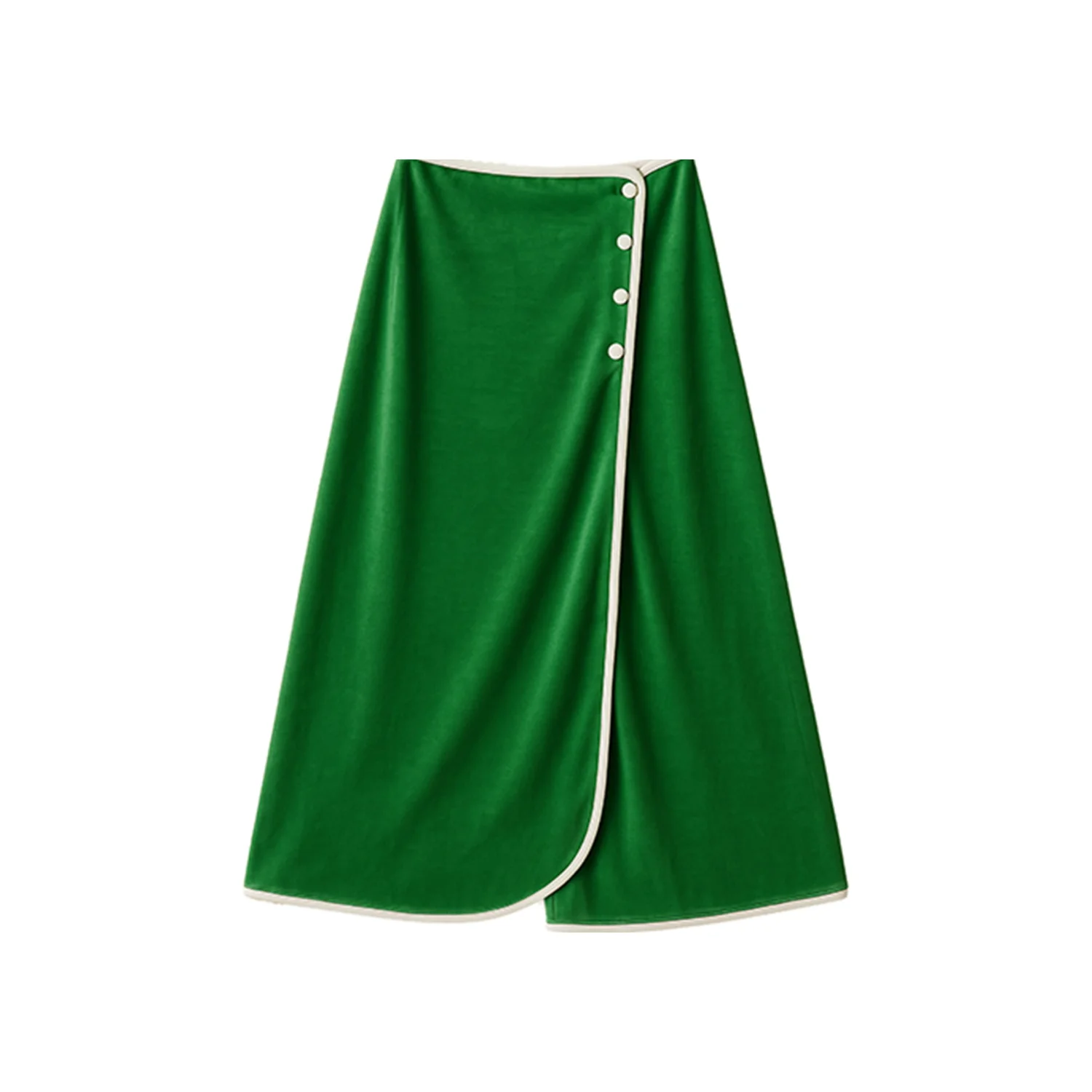 Vision - jupe extensible pour femme en noir - Chlorophylle