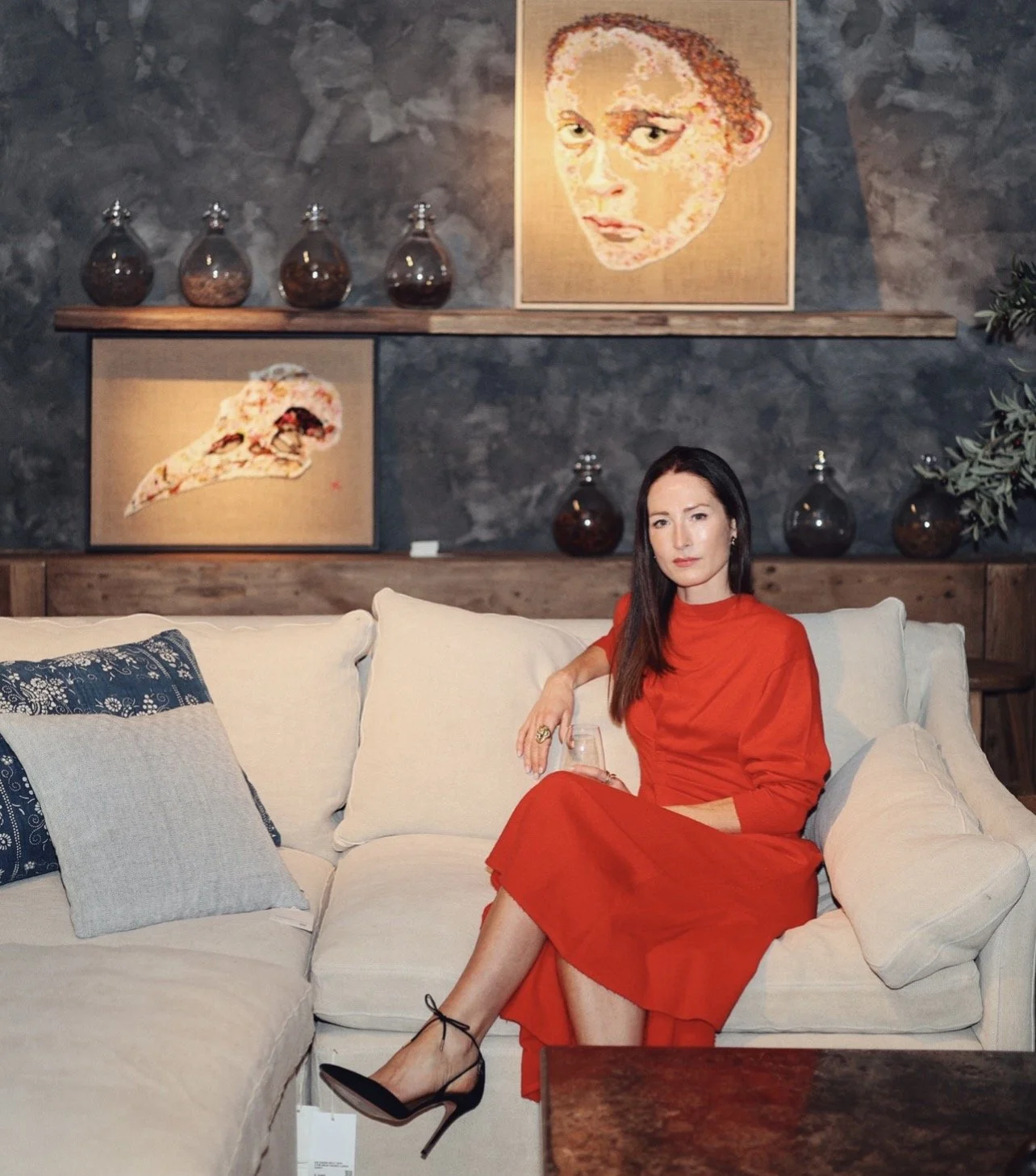 Timothy Oulton Kings road Chelsea show for the Tri Design festival.