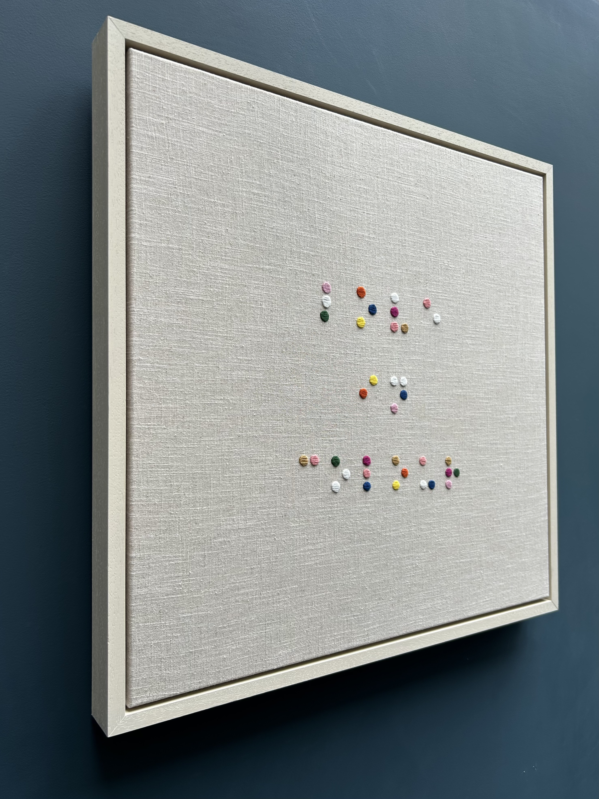 'Love in Colour' Braille detail
