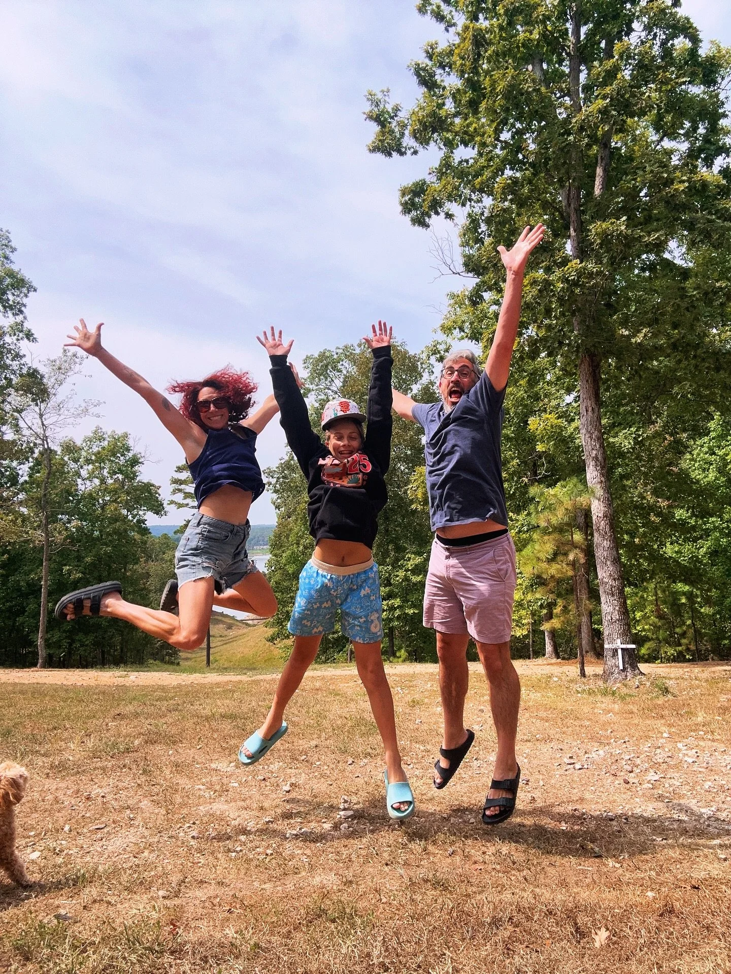 Another great year at our favorite little cabin. #makingmemories #familytraditions