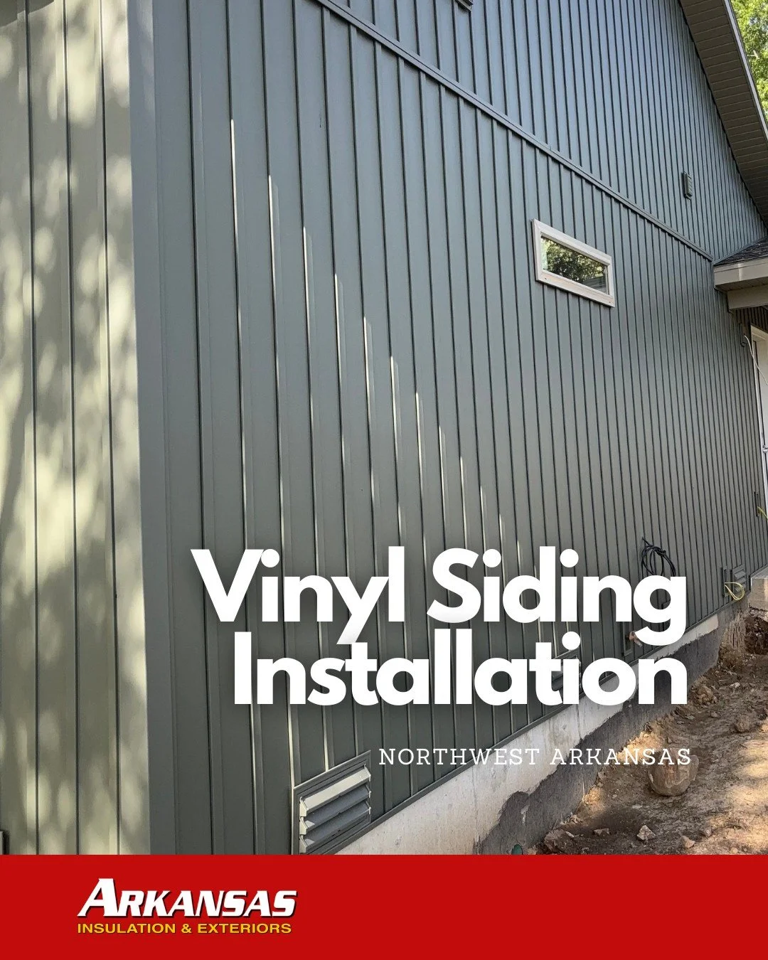 🏡 Boost Curb Appeal &amp; Protect Your Home with Vinyl Siding! 🔨
-
Looking for a low-maintenance, durable, and stylish way to upgrade your home&rsquo;s exterior? Vinyl siding from Arkansas Insulation offers:

✅ Superior weather protection against w