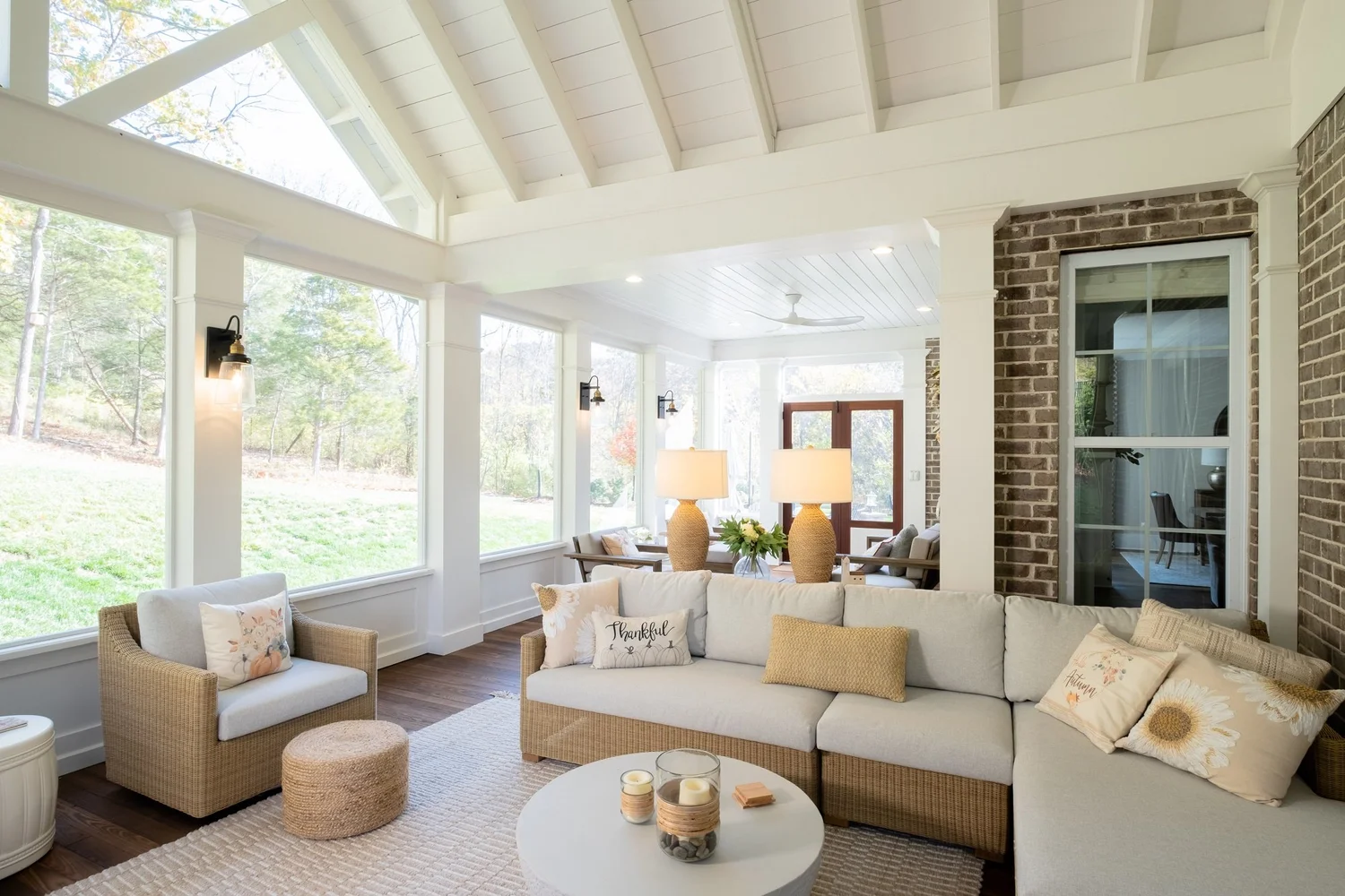 The best way to add a screened porch to an existing patio in Franklin ...