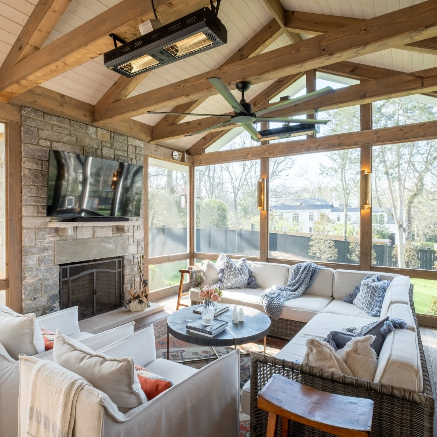 Custom Screened Porch Builder Belle Meade, TN — The Porch Company - A ...