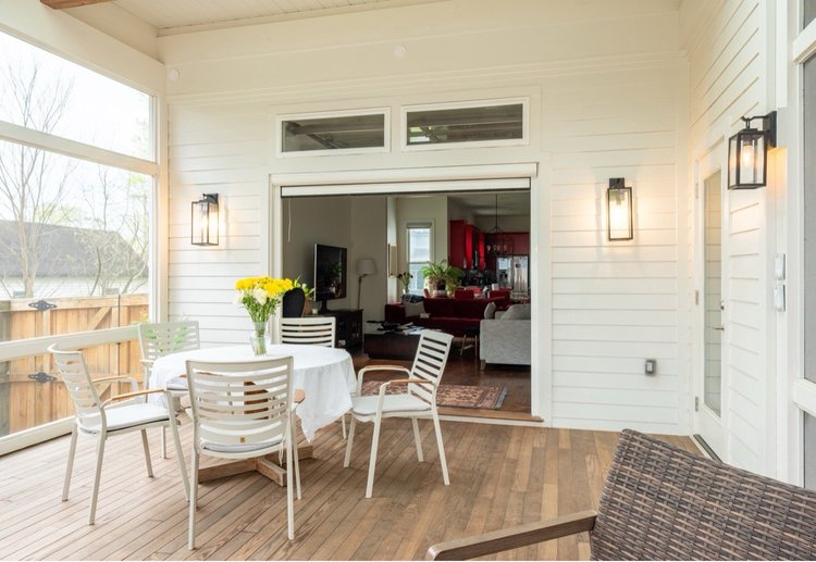 Two new backyard porches are ready for living in East Nashville by The ...