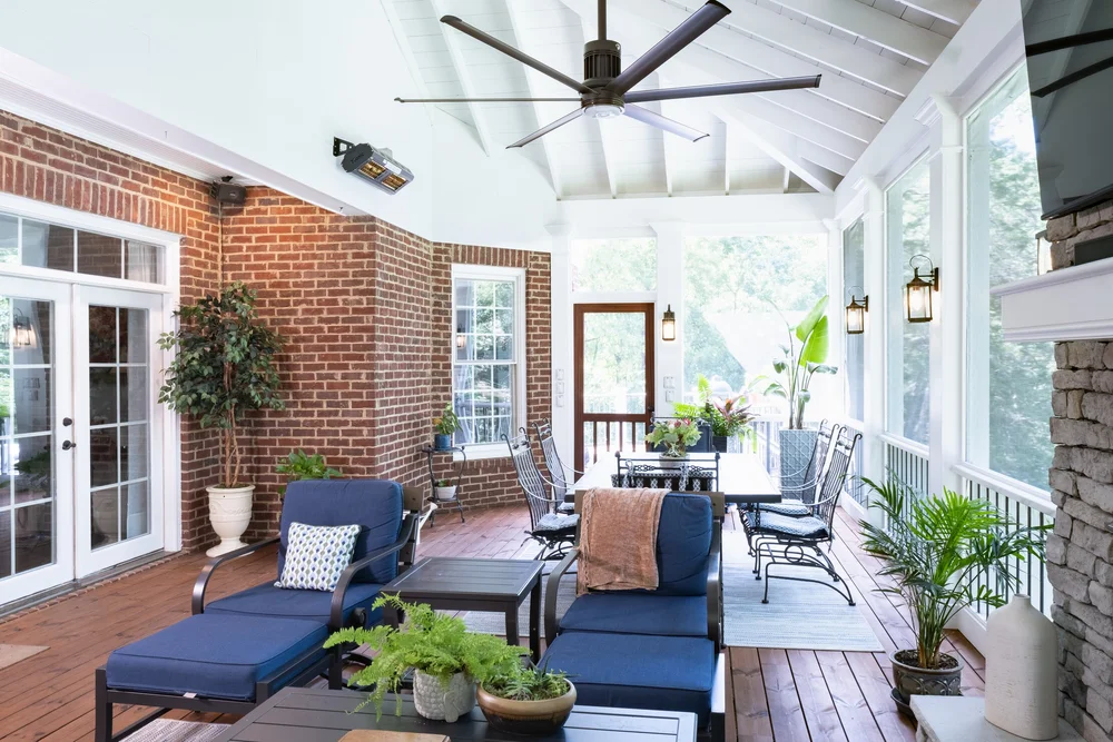 Forest Hills TN Screened Porch and Deck Combination Space by The Porch ...