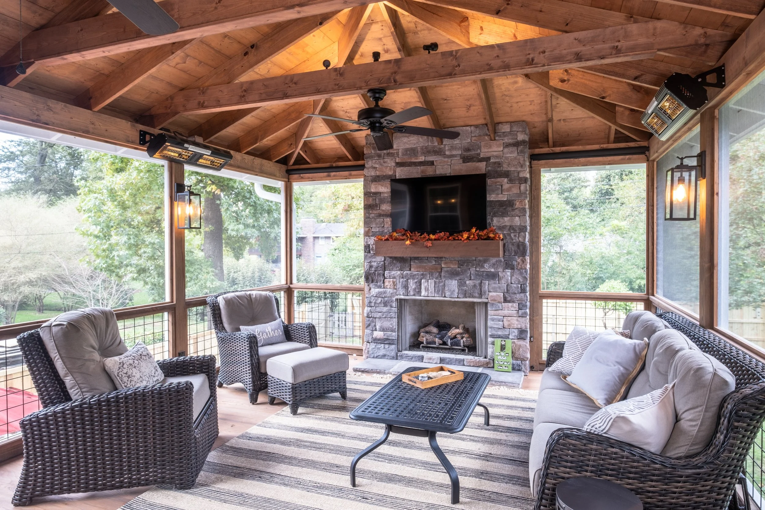 The Porch Co Portfolio Page | Screened In Porch Ideas | Screened In ...