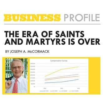 The Era of Saints and Martyrs is Over