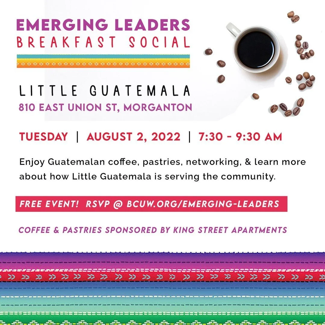 One week away! Join us for a stop-in breakfast social at @littleguatema before you head into work on Tuesday, August 2nd between 7:30-9:30 am!
Enjoy Guatemalan coffee, pastries, networking, and learn more about how Little Guatemala is modelling servi
