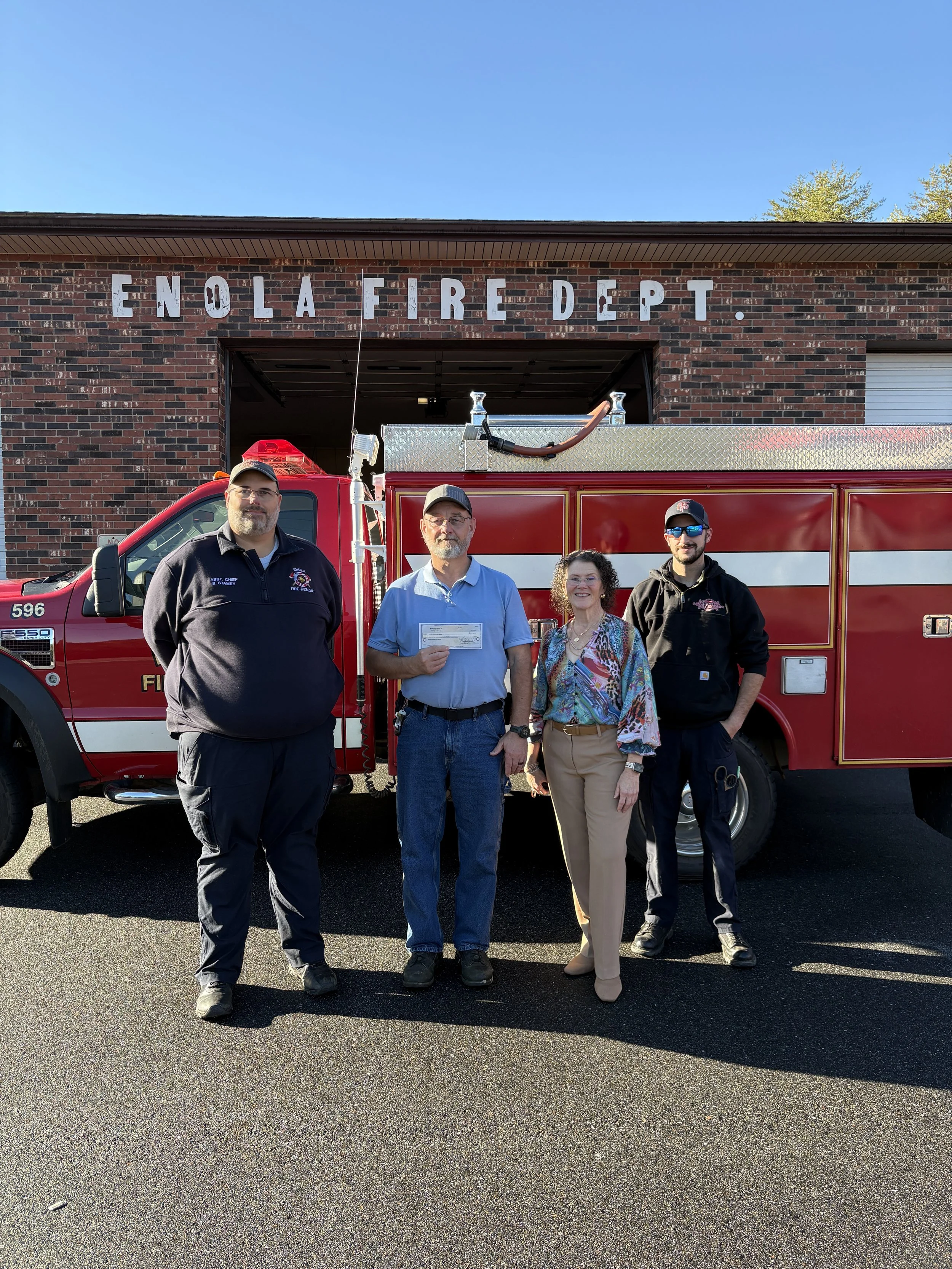 Providing Support to Local Fire Stations Following Hurricane Helene