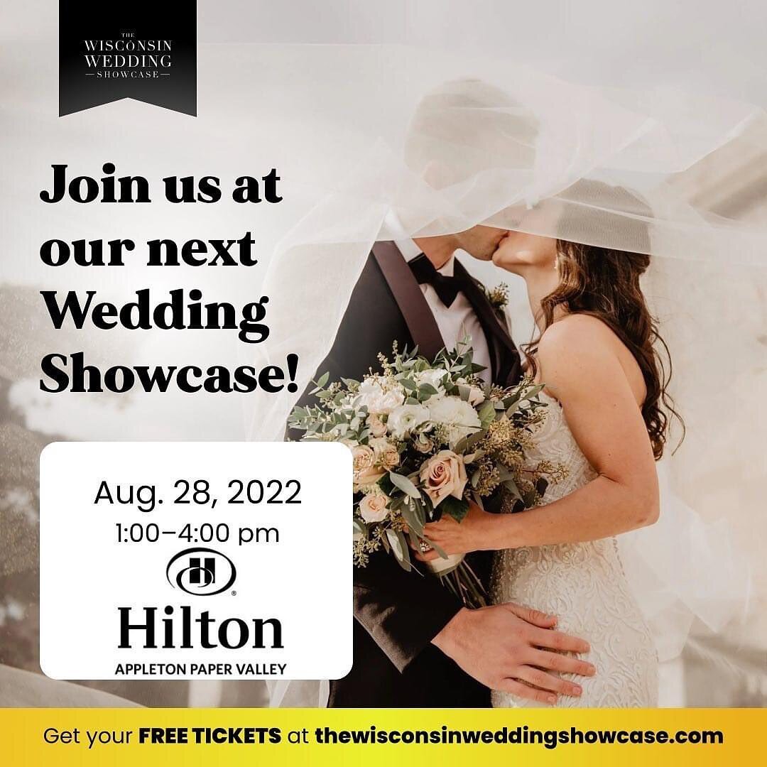 Planning a Wedding?

Missing something for your special day?

Join Brittany THIS Sunday at The Wisconsin Wedding Showcase in Appleton, WI!

Register NOW for FREE TICKETS!!!

Over $25,000 in wedding prizes given away!!
Don&rsquo;t miss your chance to 