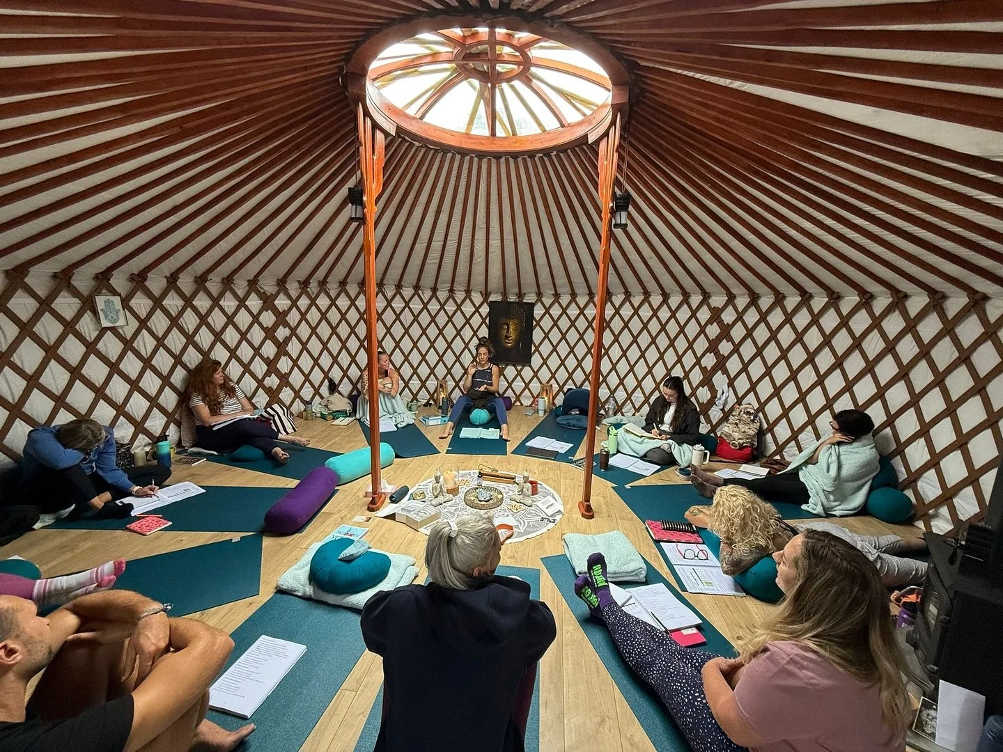 This weekend marked the beginning of a beautiful 9-month journey ✨

Our very first Yoga Teacher Training weekend together, held @theholistichaven_uk diving into yoga philosophy, sharing stories, and welcoming each other into this sacred space.

It wa