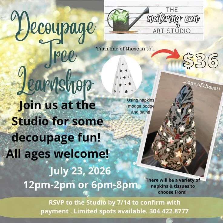 Decoupage Tree Learnshop