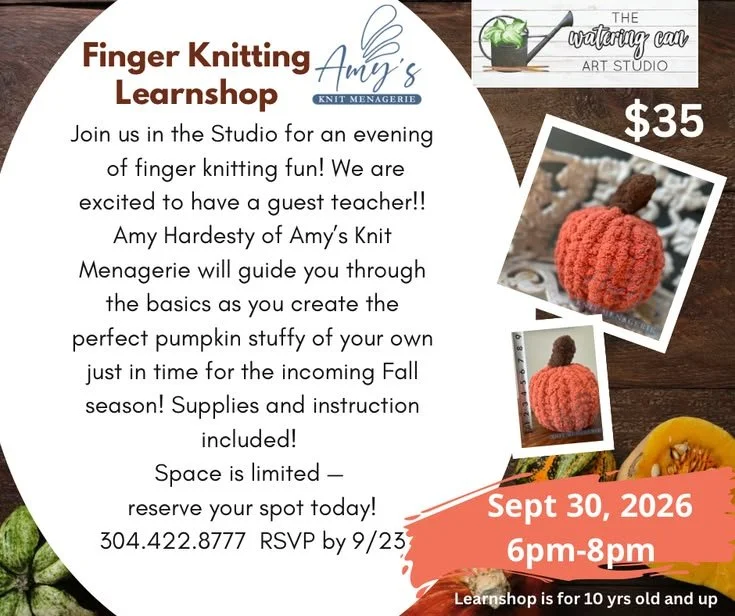 Finger Knitting Learnshop
