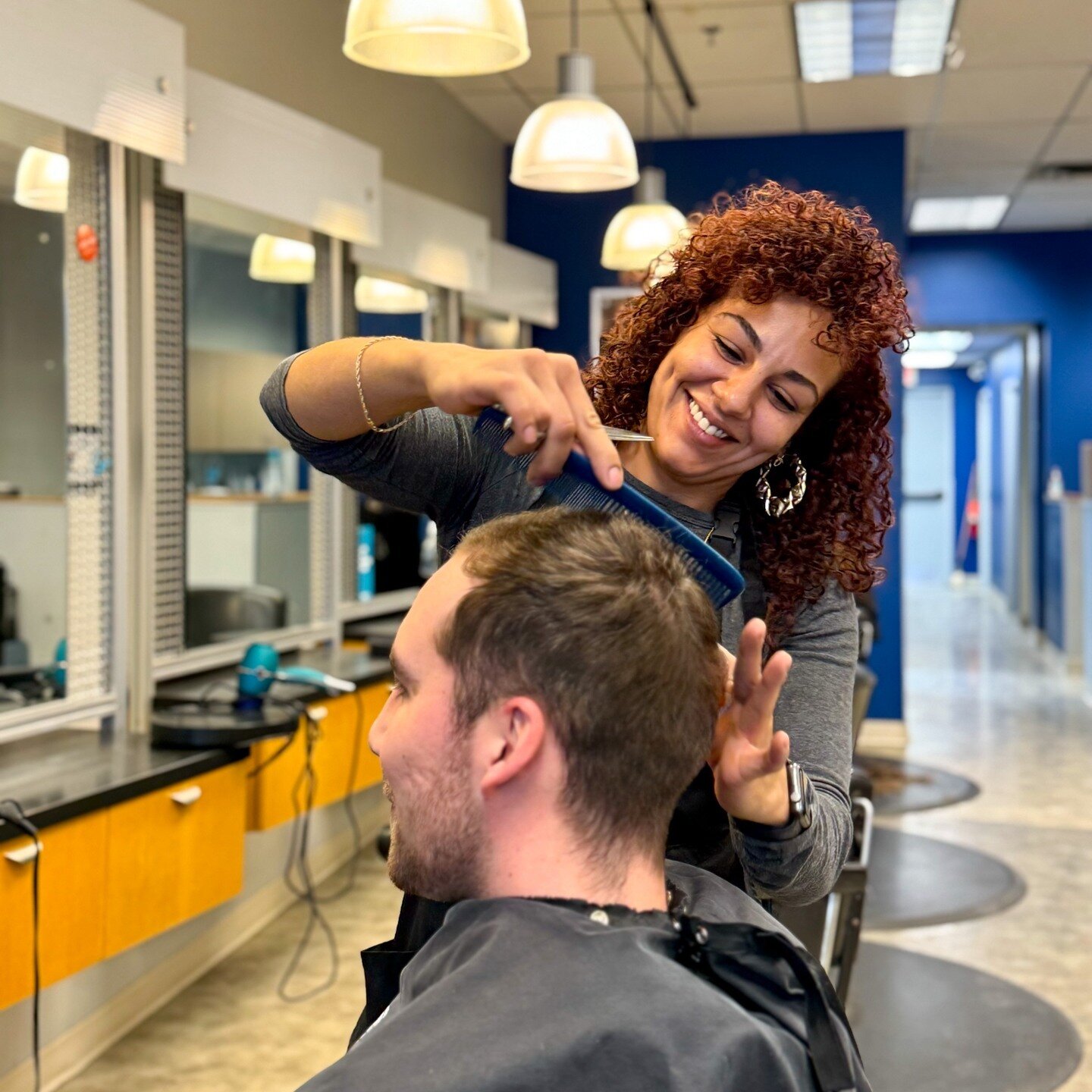 At your appointment, we love nothing more than customizing your look and infusing our passion into every snip and style! ✨💇&zwj;♂️