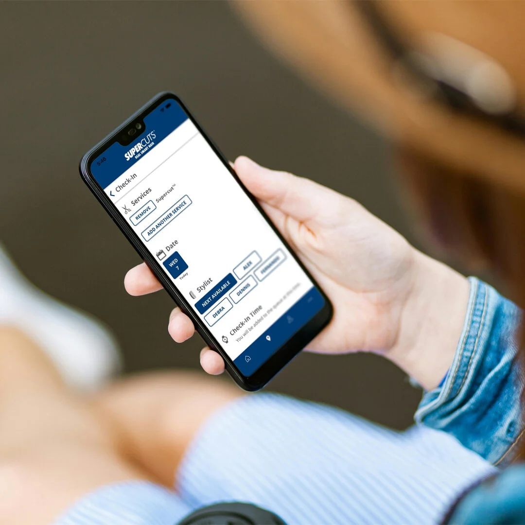 Streamline your salon experience with the Supercuts app! Utilize the check-in feature to save time and skip the wait. 📱✂️