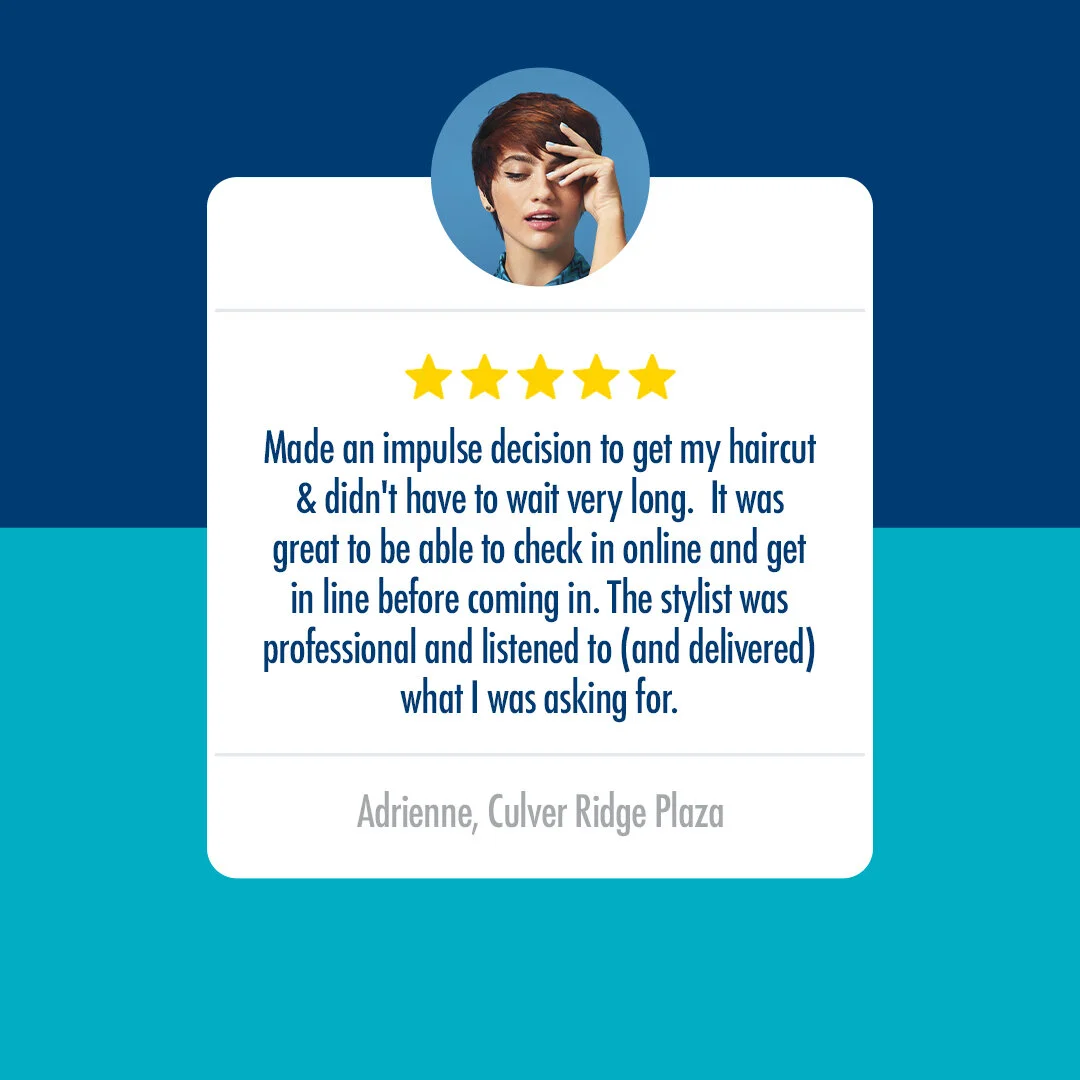 Another satisfied customer! We love hearing about your positive experience with us. Our online check-in feature is designed to make your salon visit seamless, and we're thrilled it worked so well for you. ⭐