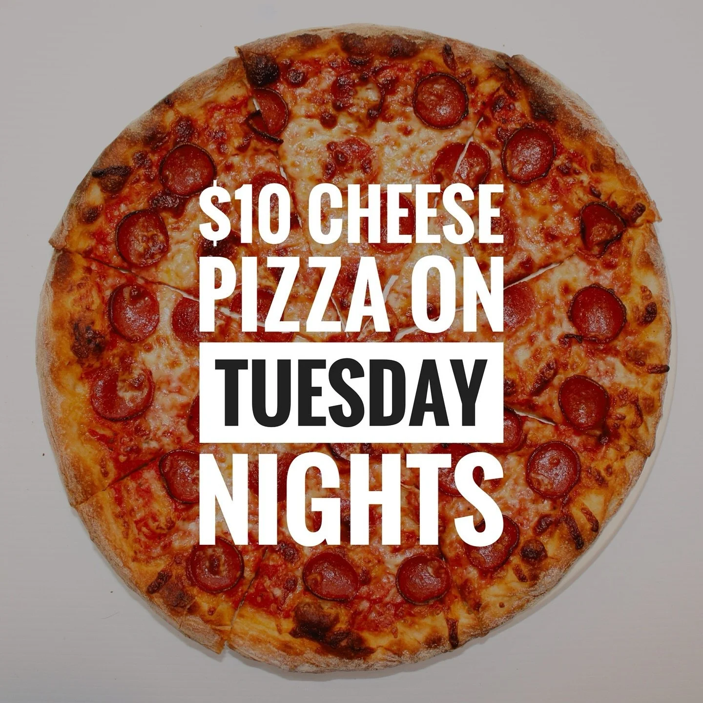 It&rsquo;s the BEST day of the week at CompTin! 🍕 $10 Large Pizza Tuesdays! Grab one on your way home from work&mdash;dinner made easy! ✔️