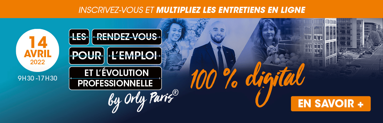 Rencontrons nous en visio ! Salon de l’emploi et de la formation le 14 avril 2022 !