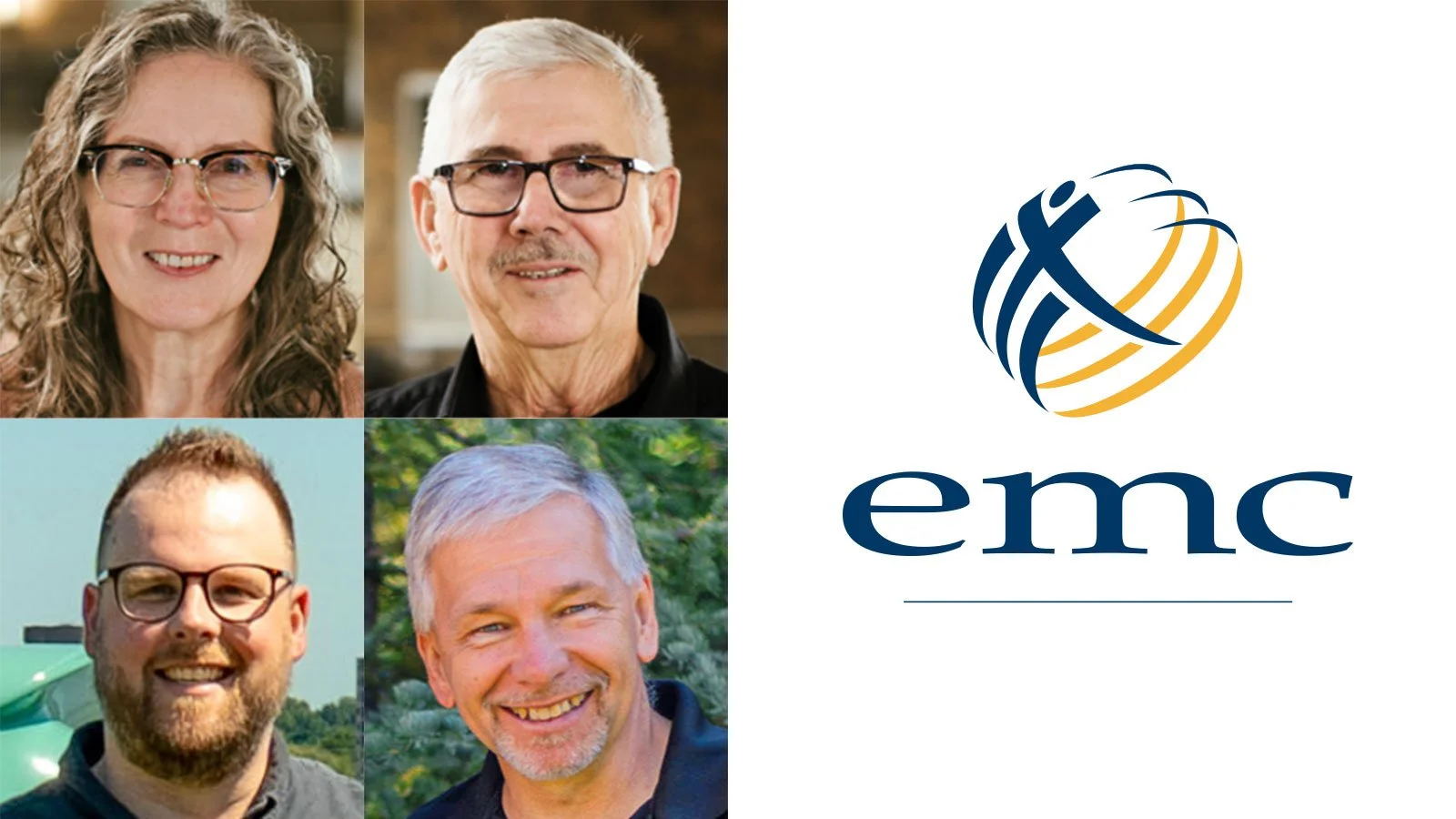 Grateful for outgoing and incoming EMC office staff