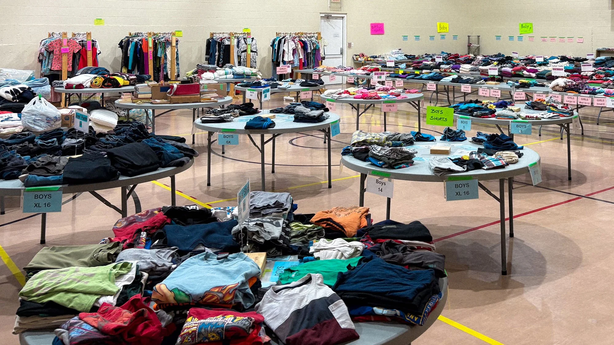 Clothing fest meets community needs in Coaldale