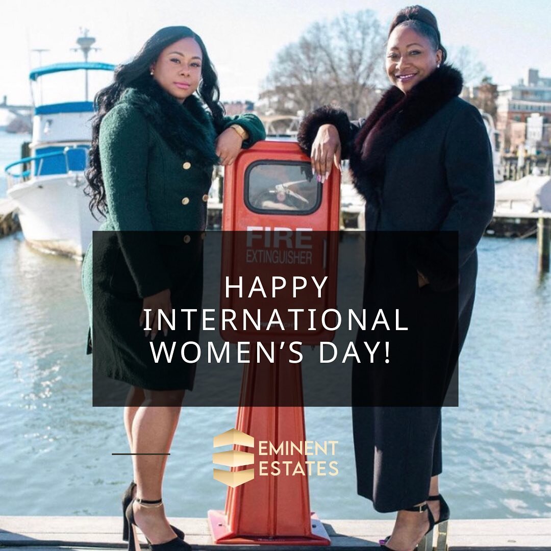 Happy International Women&rsquo;s Day from the Eminent Estates power team 🖤 Thank you to the women who inspire us everyday day! 

#happyinternationalwomensday