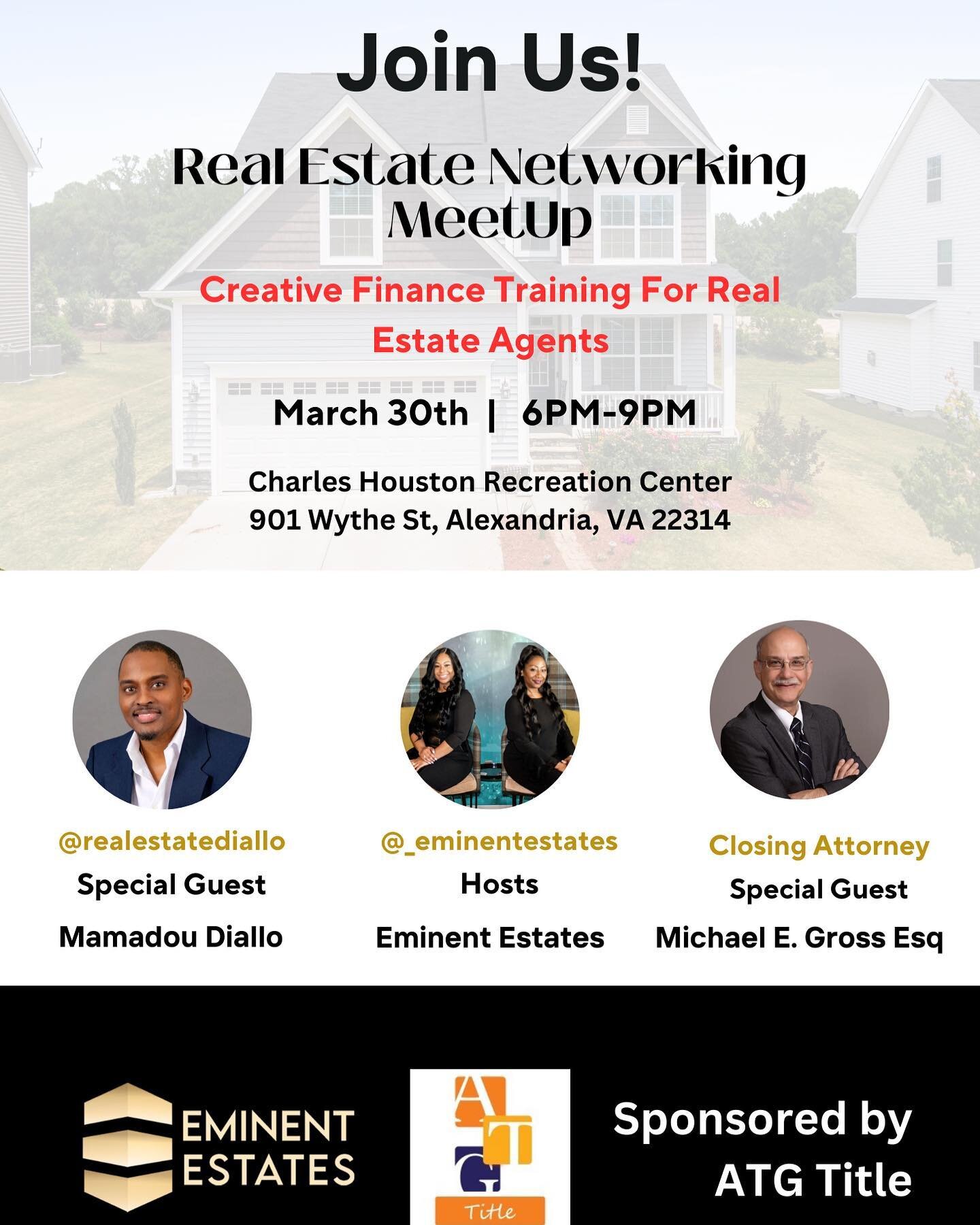 We have the solution you've been searching for! Join us for our upcoming Creative Finance Real Estate Master Class on March 30th, featuring guest speaker Michael Gross - a closing attorney who has been mastering creative finance since the 1970s. 

Th