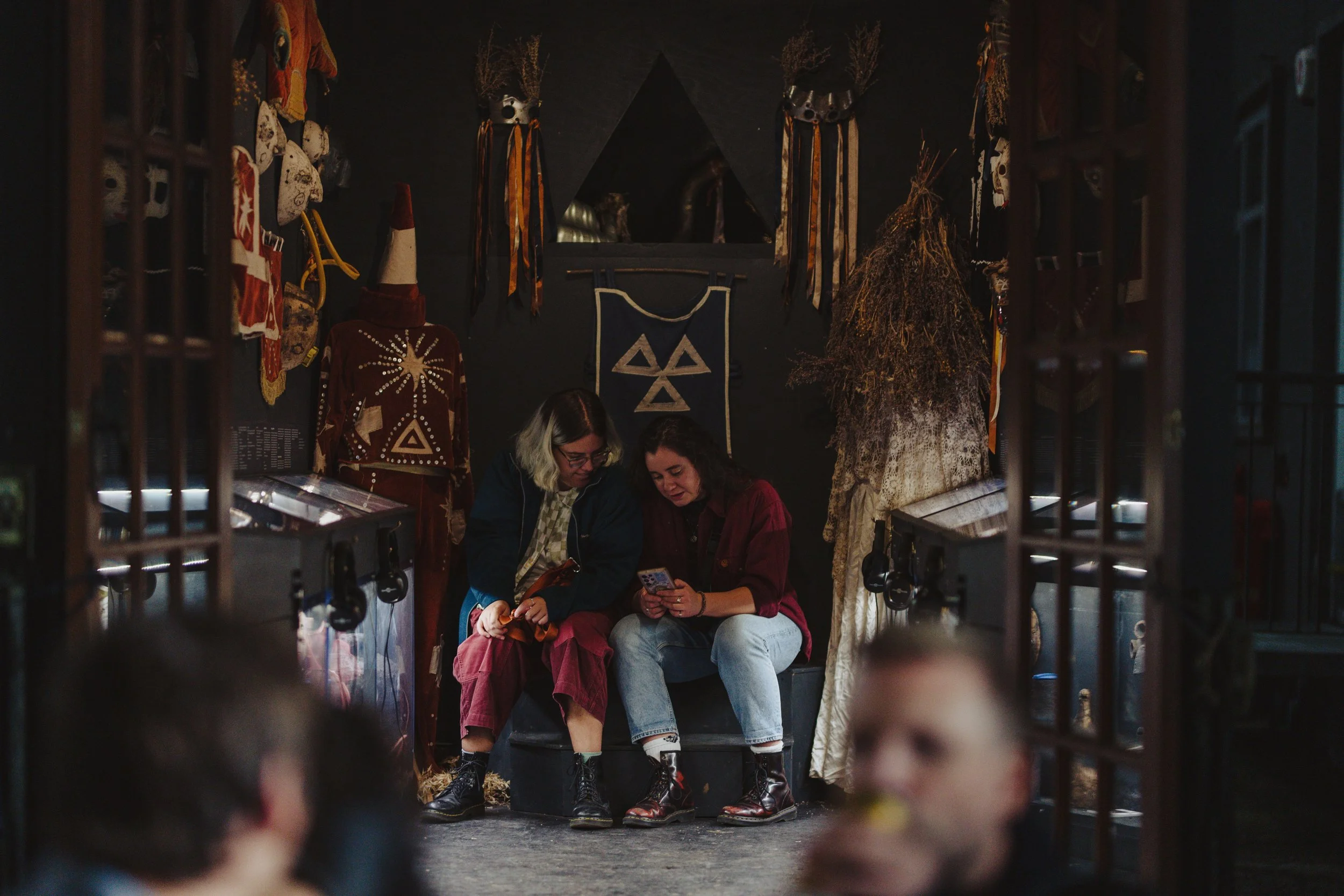 Inside the Museum of Roadside Magic - Photo by Dom Moore for KARST gallery , New Contemporaries 2024 