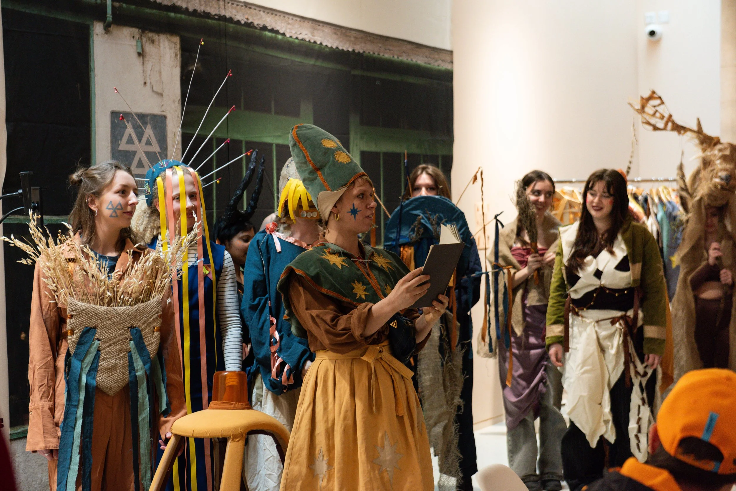 Parade at U Studio Festival 2026, Young people’s programme, Tate St Ives. Photo by Emma Booth.