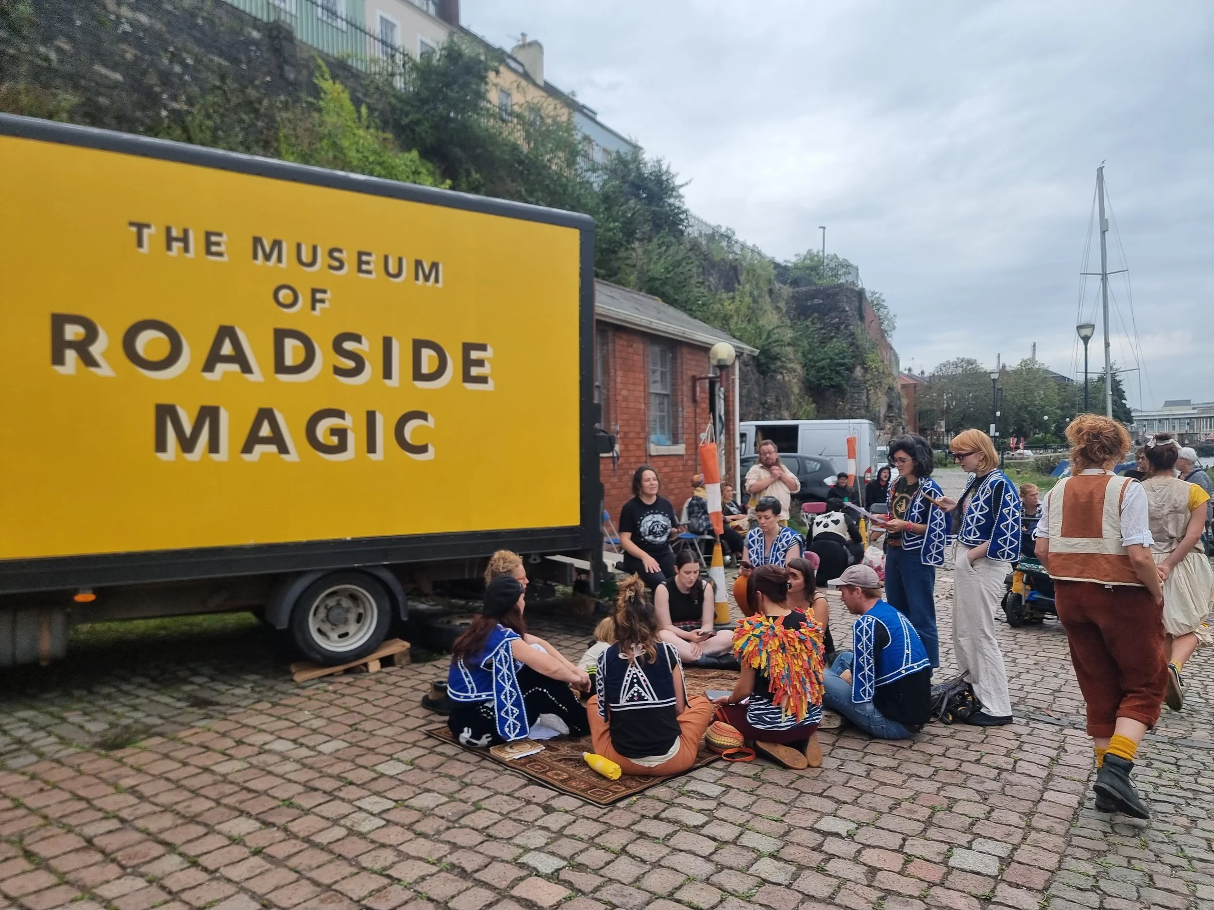 Roadsong Workshop held by the musuem of Roadside Magic. Bristol 2024