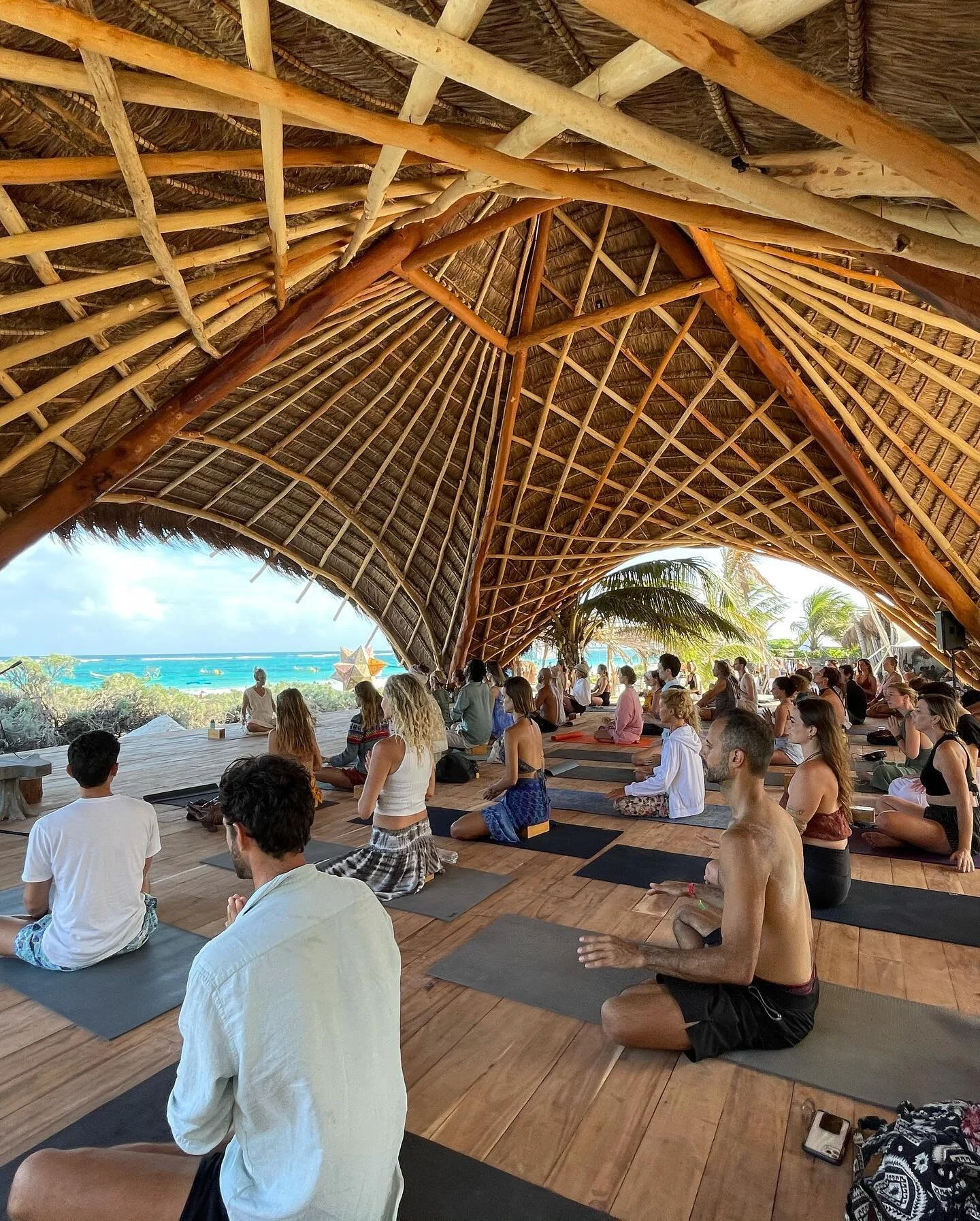 My time in Tulum wasn&rsquo;t exactly&hellip; grounding. 

Turns out, this area was struck by a meteor that eliminated the dinosaurs and created a massive underground water channel just below earth&rsquo;s surface. This is why there are thousands of 