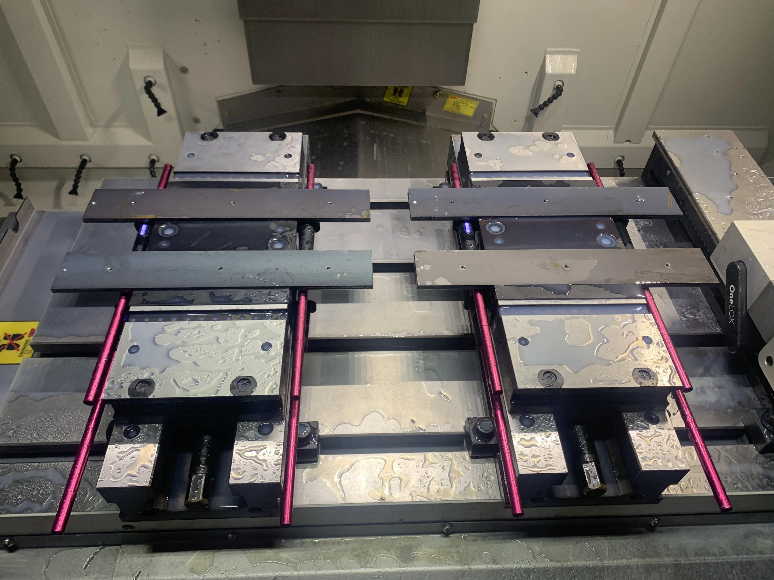 Drilled and Tapped Steel spacers