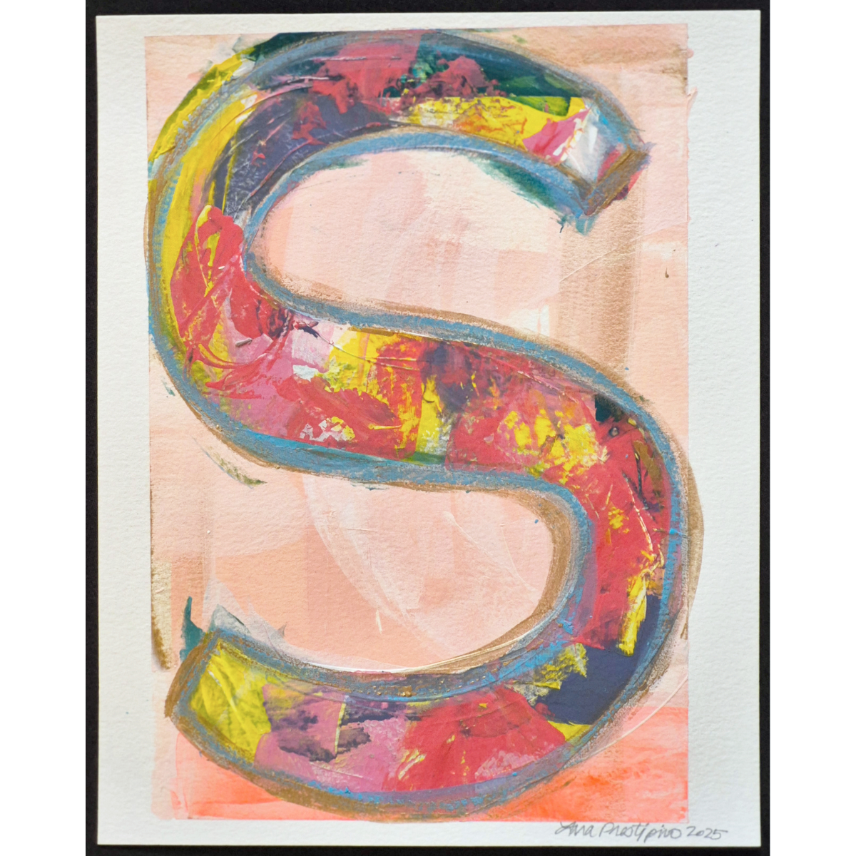 Letter S (Multi) - fits 8 x 10