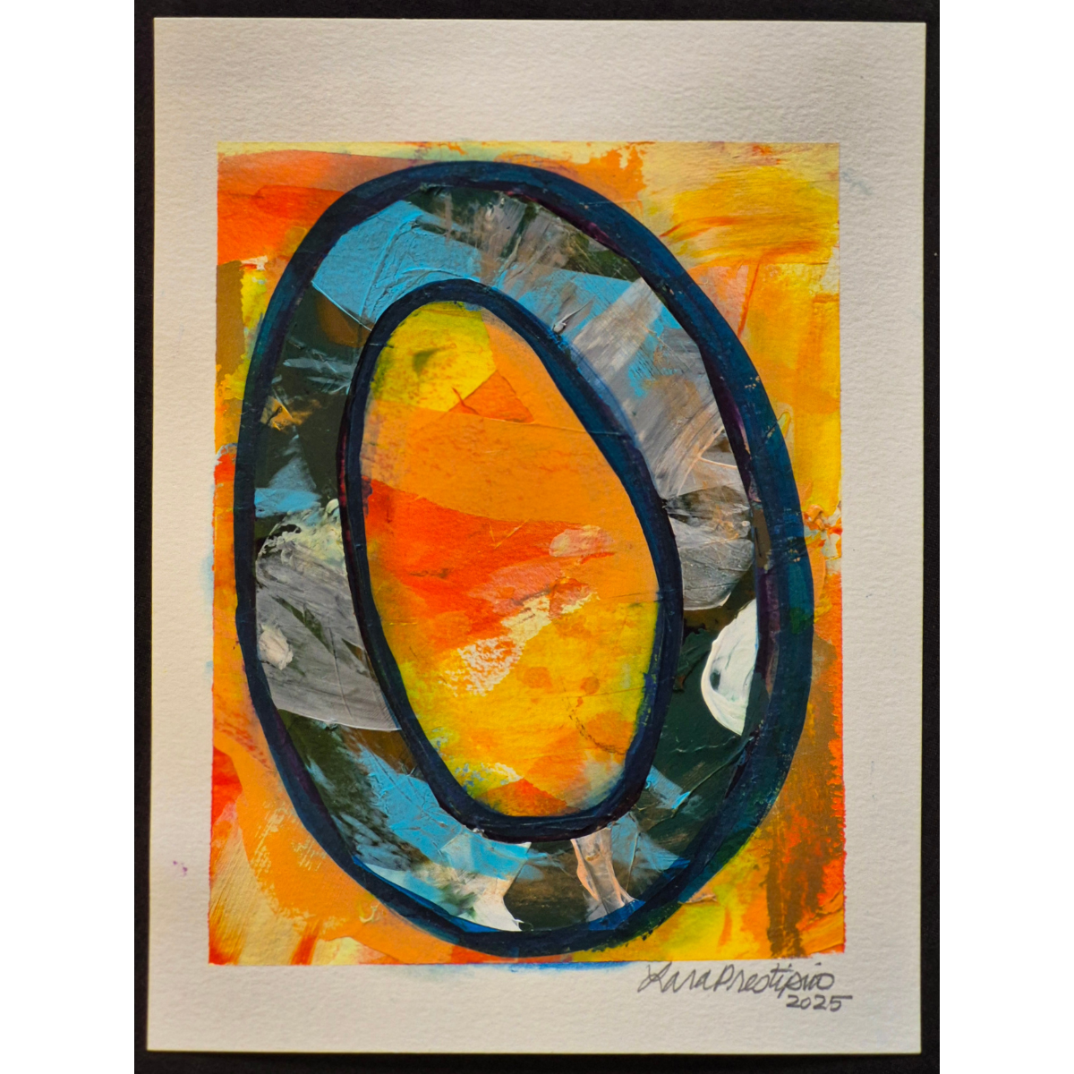 Letter O - fits 8 x 10