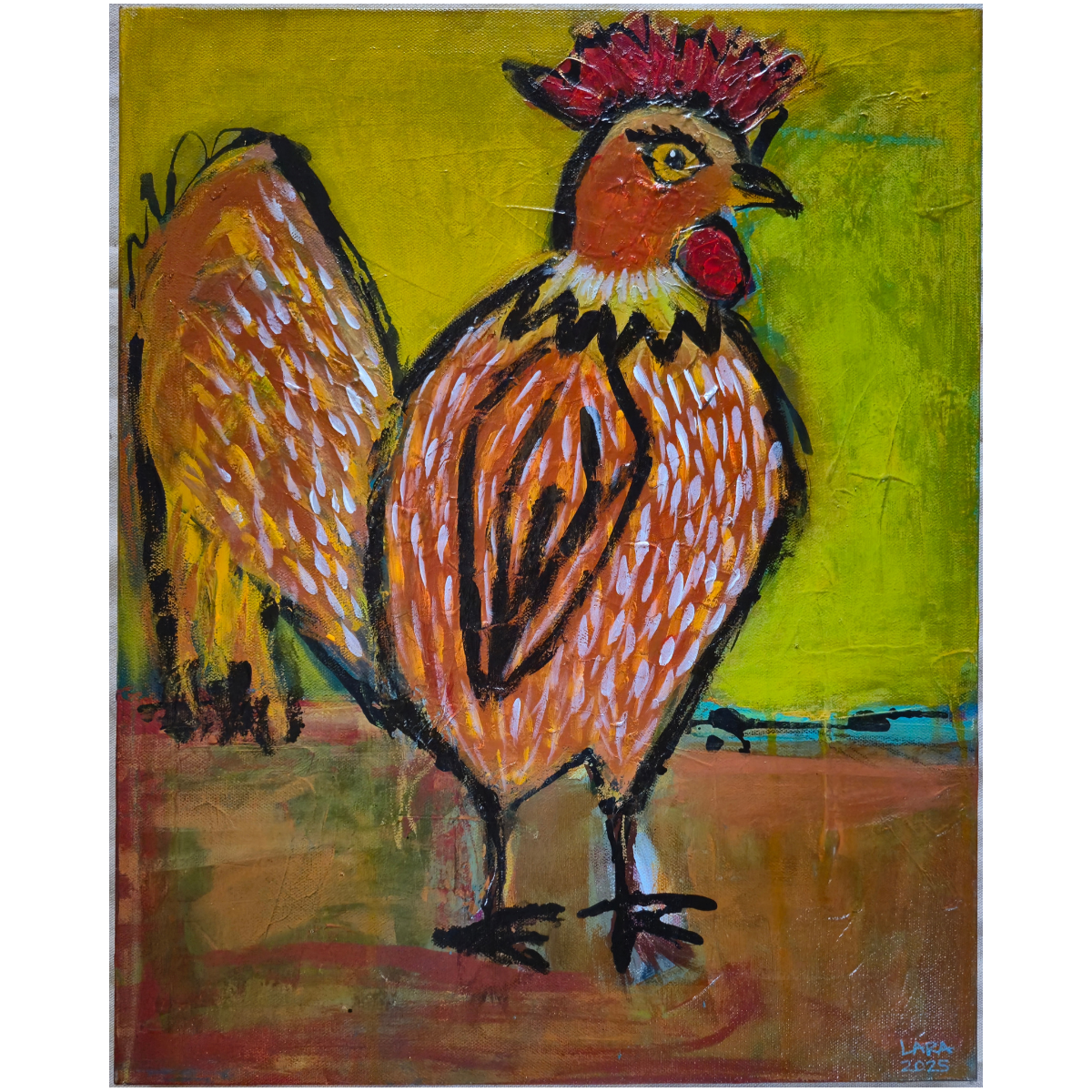 Ruling the Roost - 16 x 20