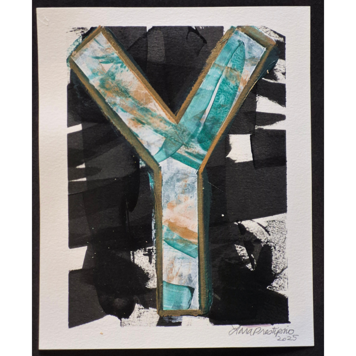 Letter Y - fits 8 x 10