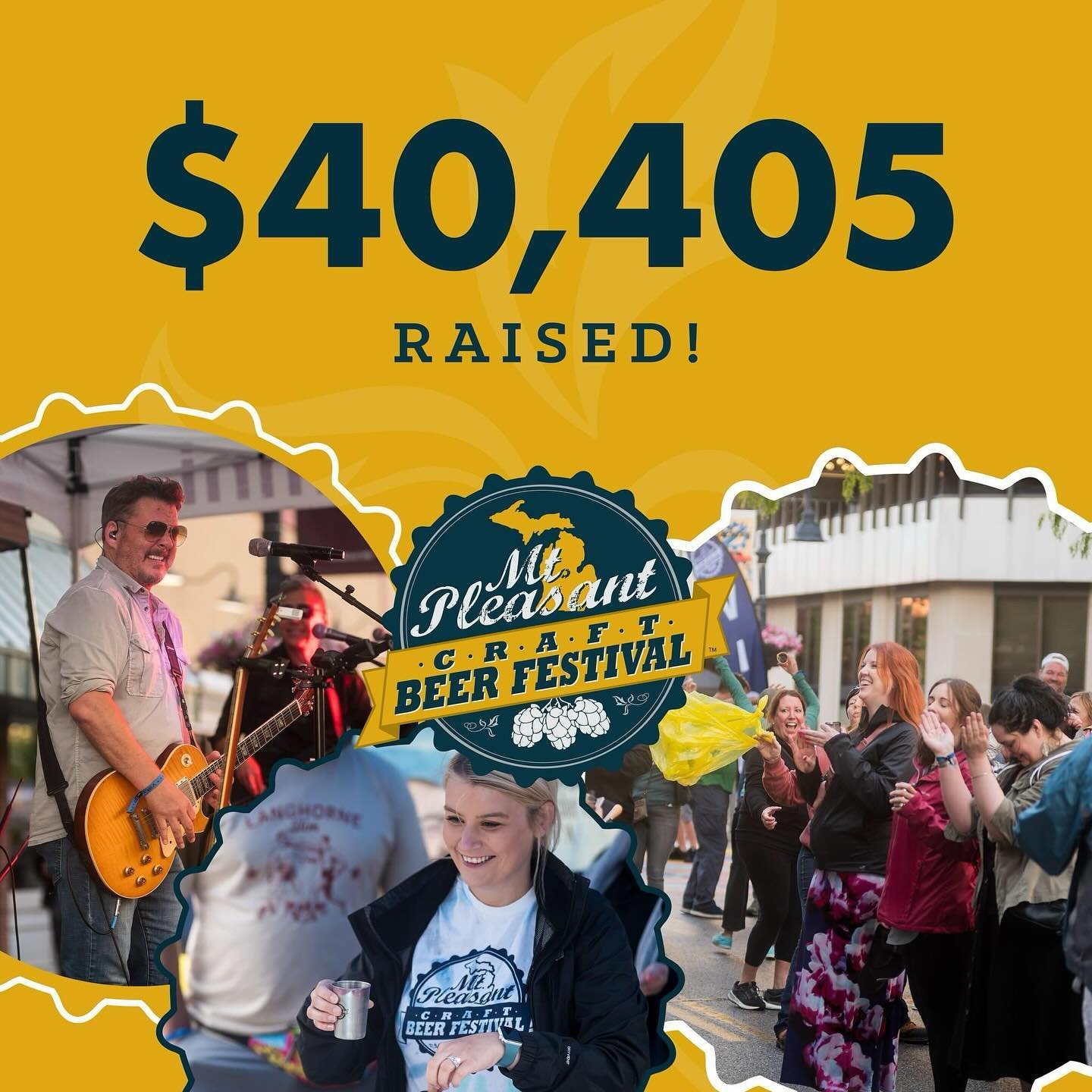 It&rsquo;s Friday, which means it&rsquo;s time for a beer and some exciting news! The 10th Annual Mt. Pleasant Craft Beer Festival, hosted by the Mt. Pleasant Jaycees, raised over $40,000&mdash;the most ever in the event&rsquo;s 10-year history! Whet