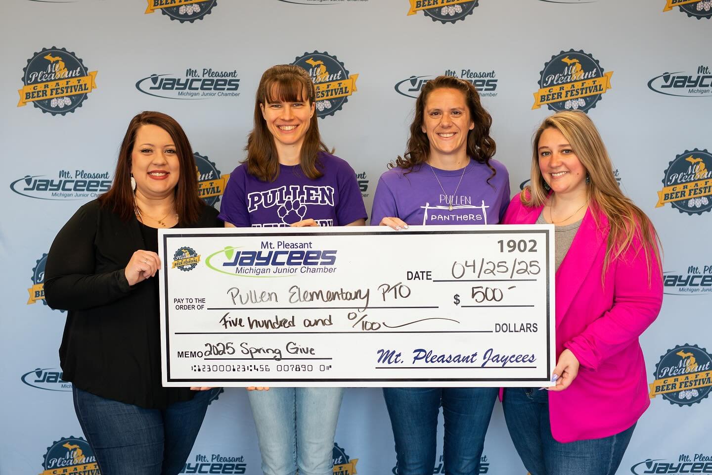 Here&rsquo;s to beer that gives back!🍻 Thanks to last year&rsquo;s beer festival, $15,750 is being poured back into our community through the Mt. Pleasant Jaycees Spring Give 2025 grants! From kids&rsquo; programs to community resources, every sip m