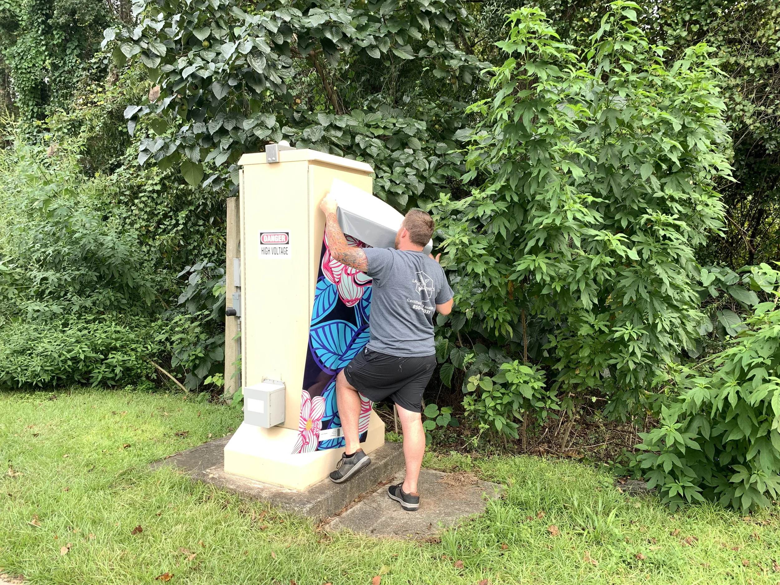Traffic Box Art - Southern Magnolia - Vinyl