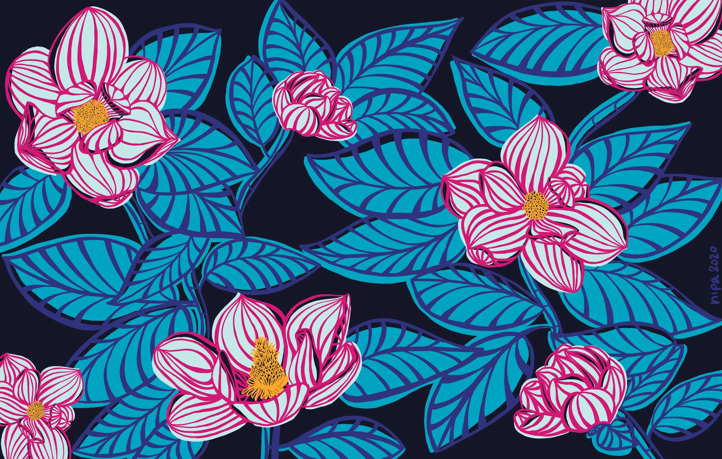 Traffic Box Art - Southern Magnolia - Vinyl