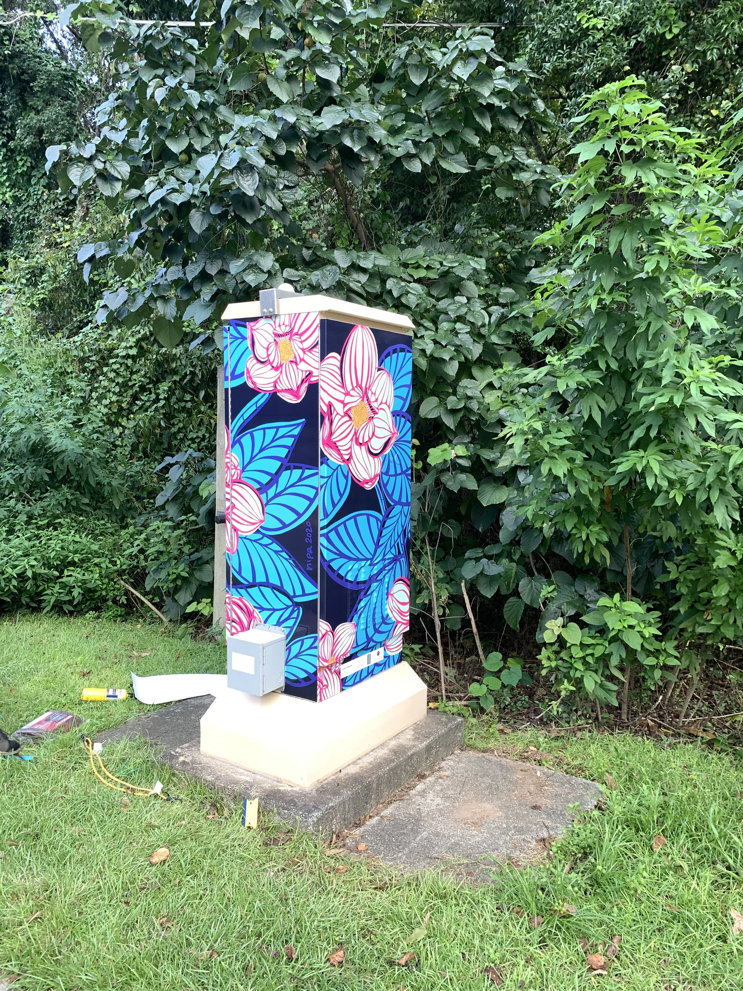 Traffic Box Art - Southern Magnolia - Vinyl