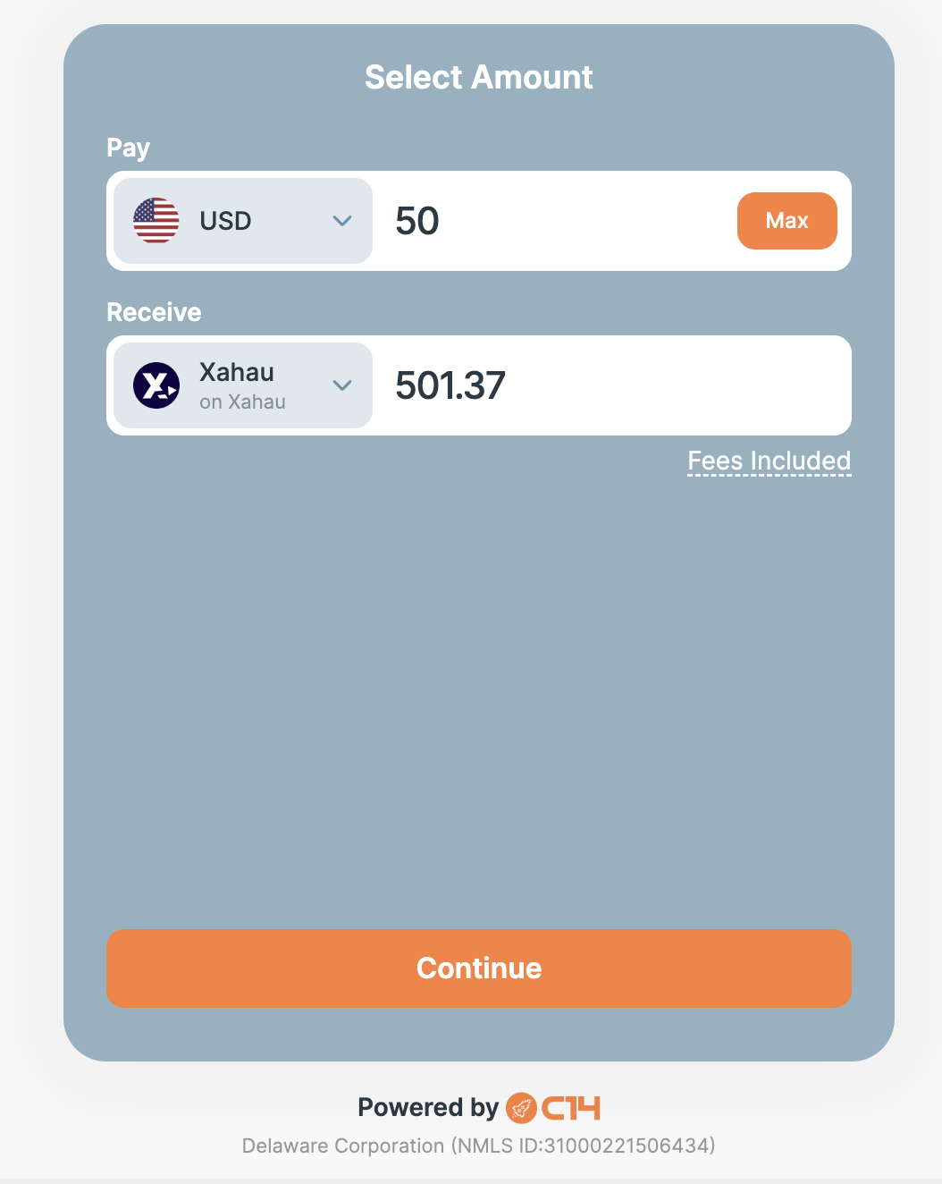 Xaman Partners with C14 for Easy XAH & XRP onRamping — C14