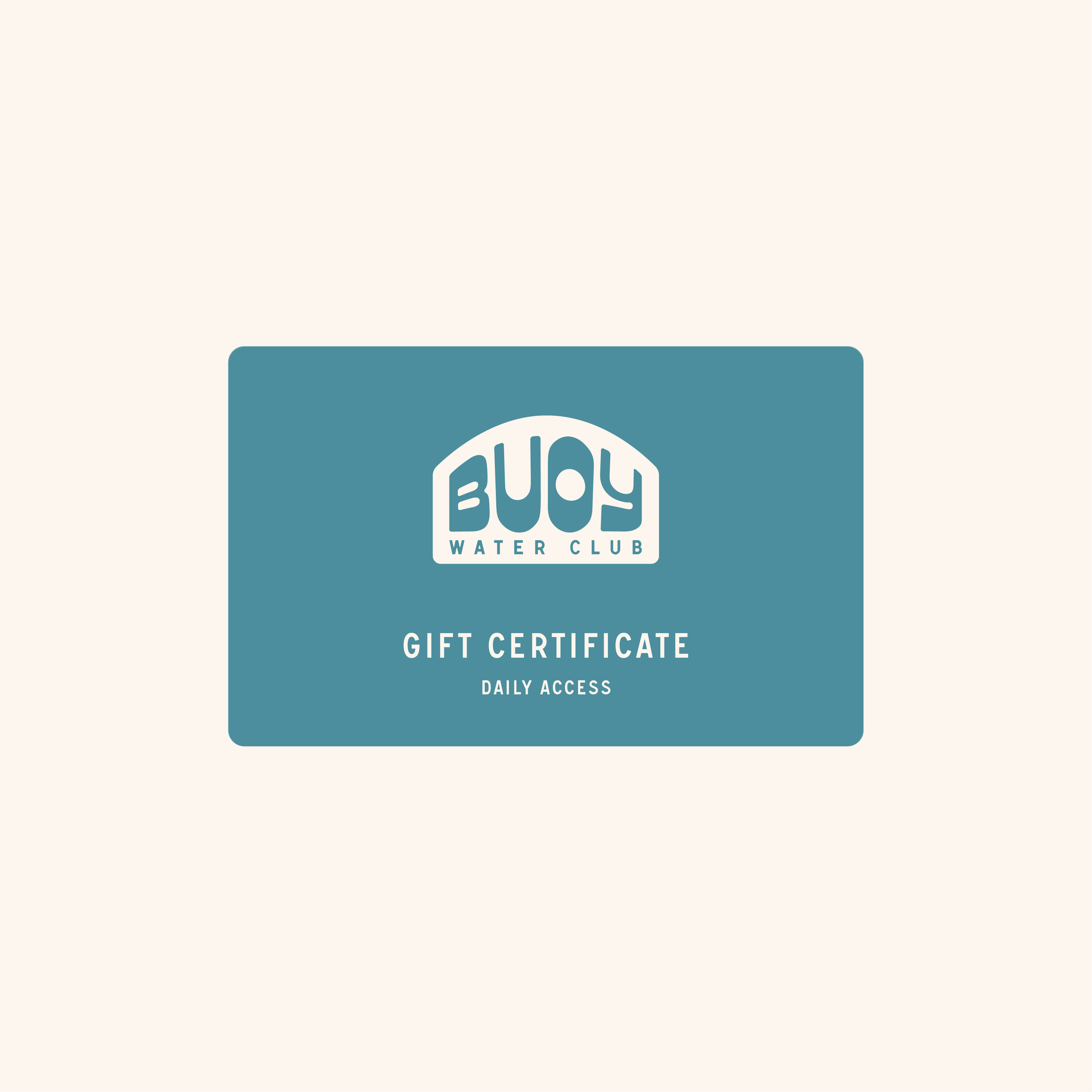 Gift Ceritficate