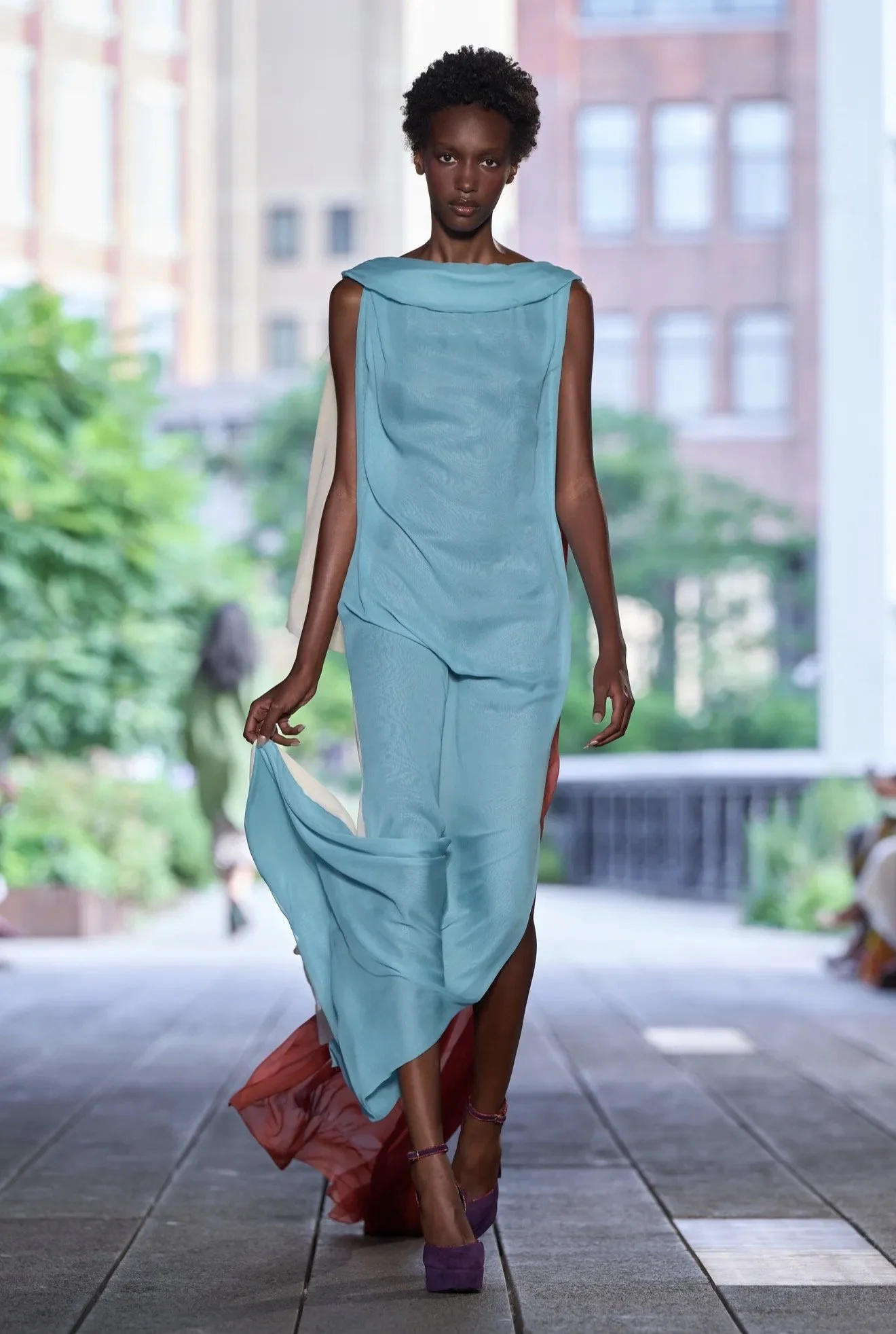 DVF SS27 - Key: Emi Kaneko