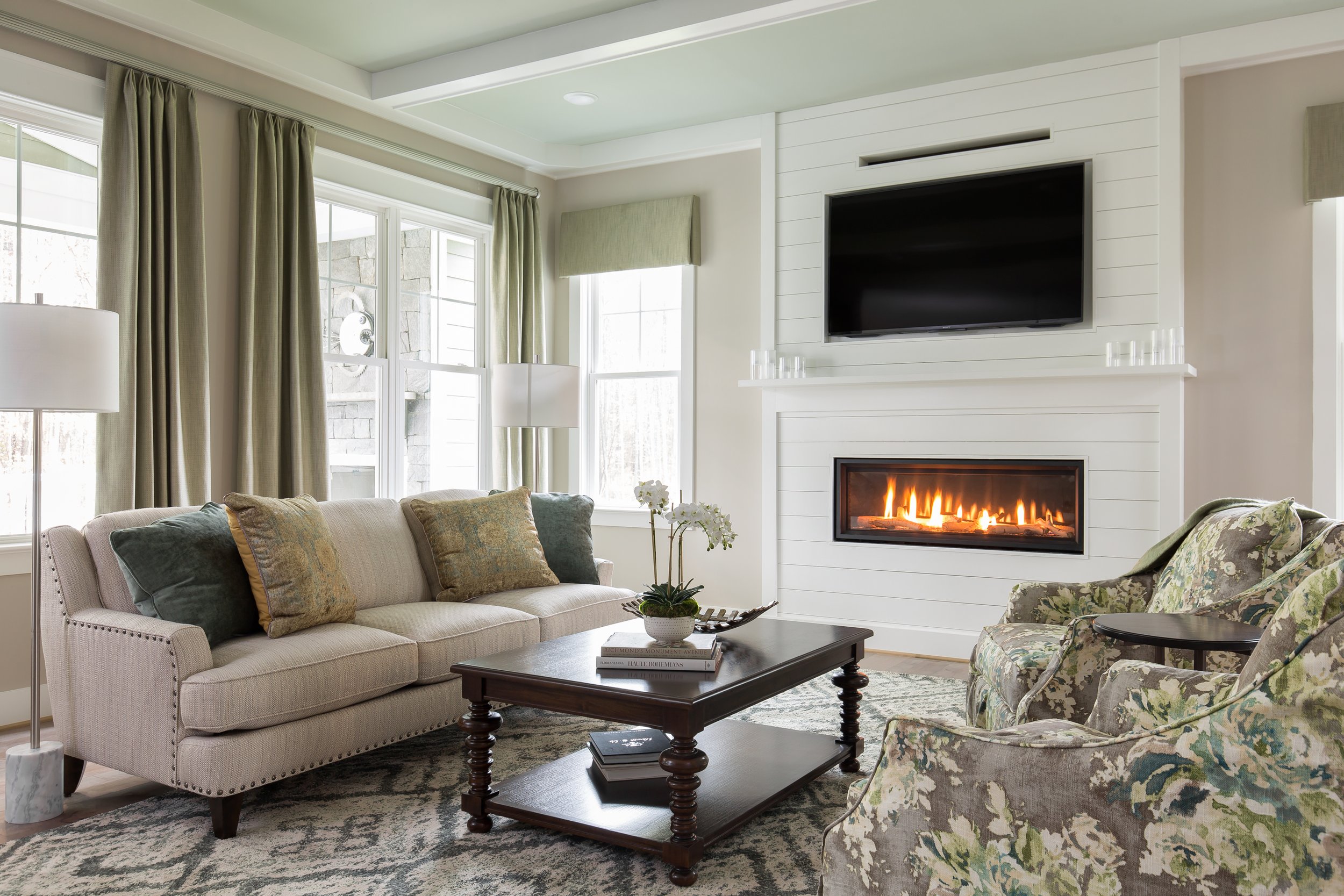 Fireplace Kathy Corbet Interiors