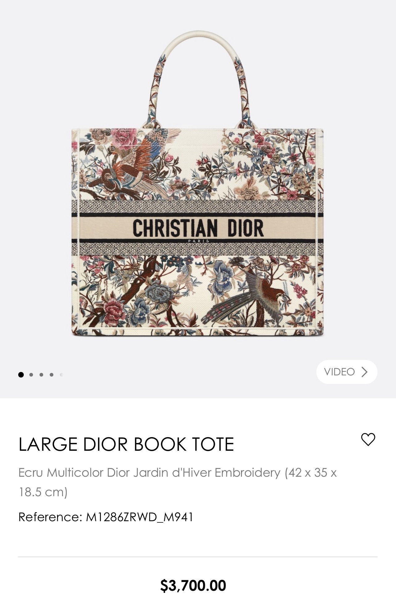 Dior Hand Bag