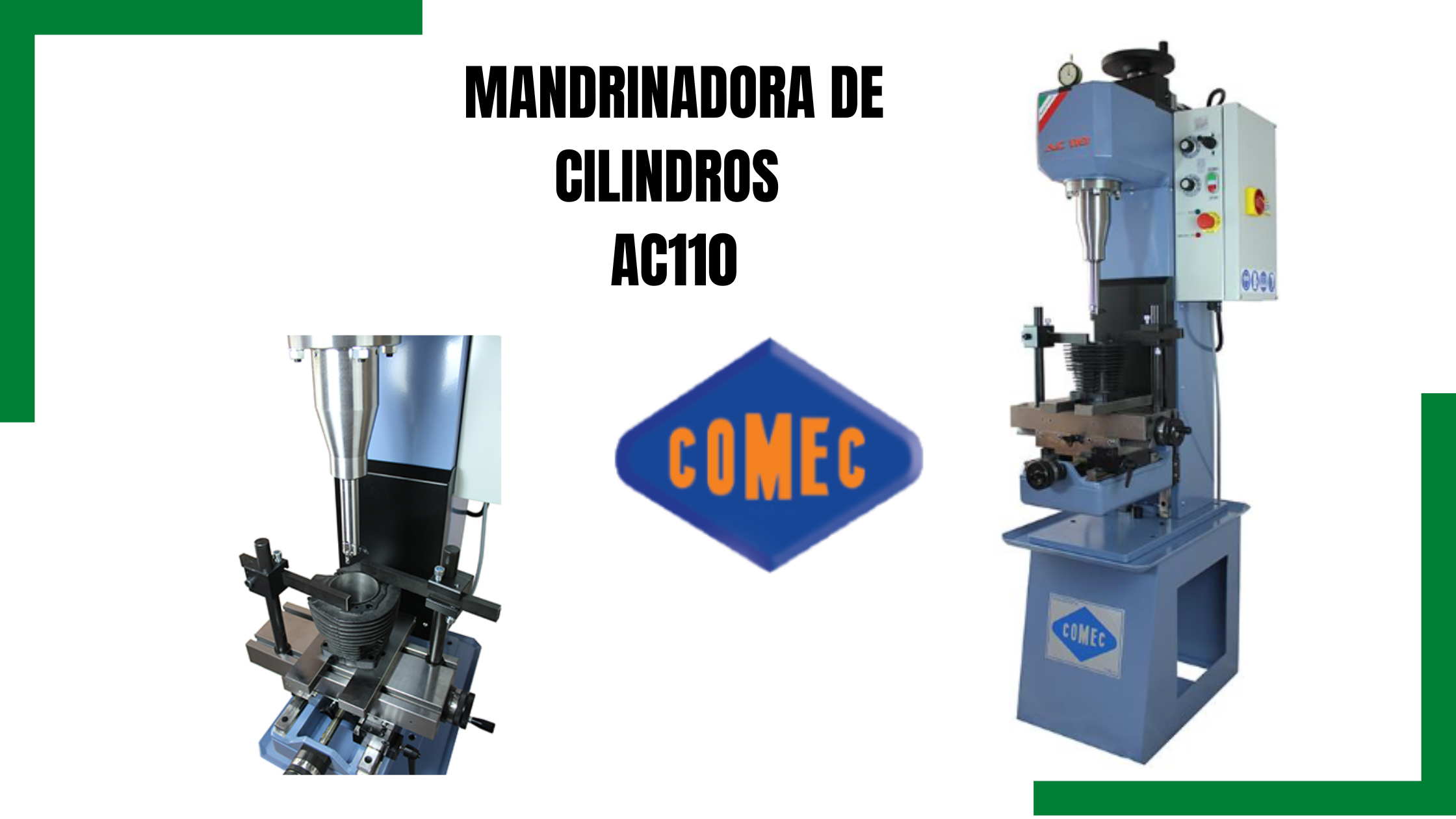 MANDRINADORA VERTICAL DE CILINDROS